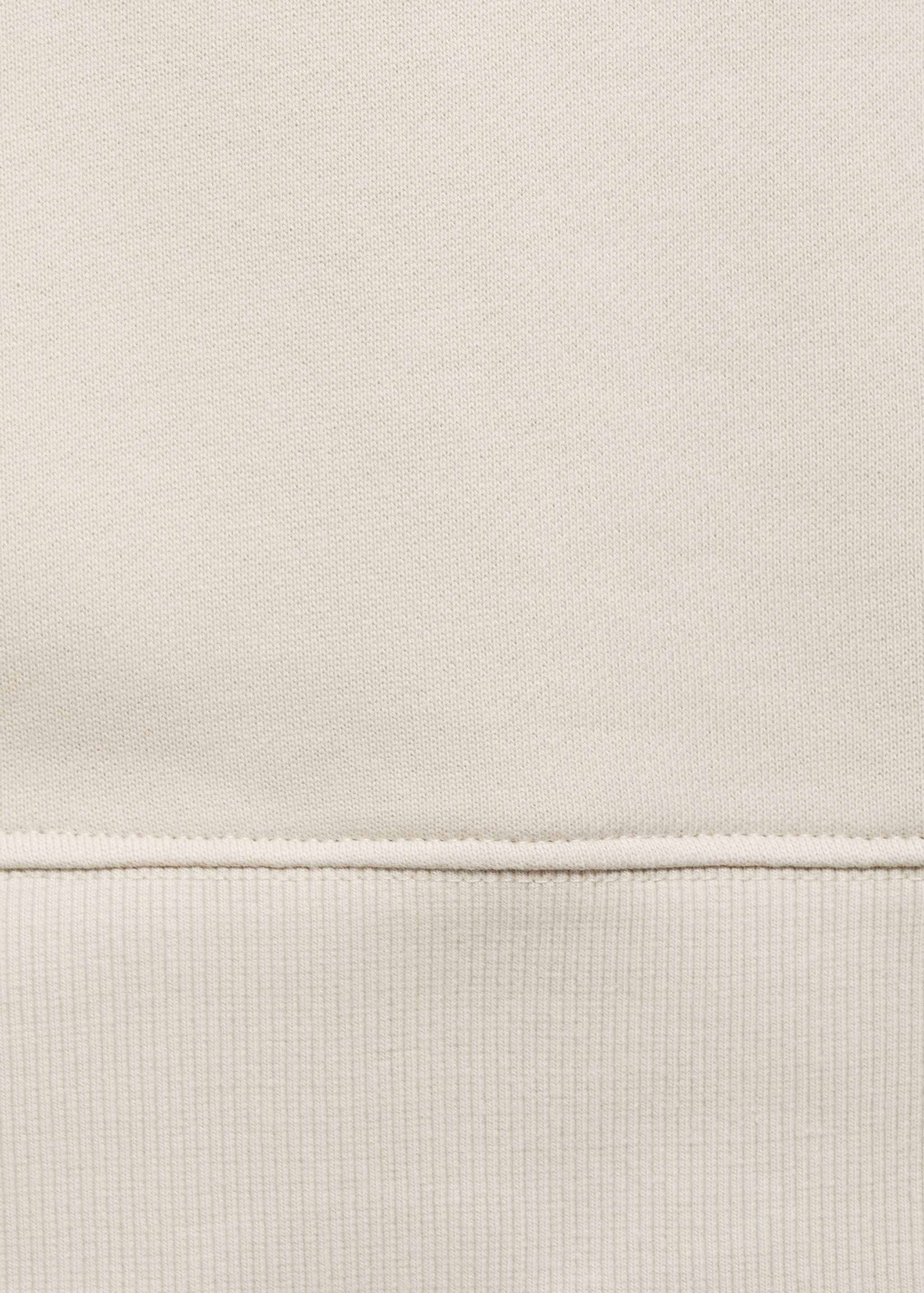 Sudadera algodón cremallera - Detalle del artículo 0