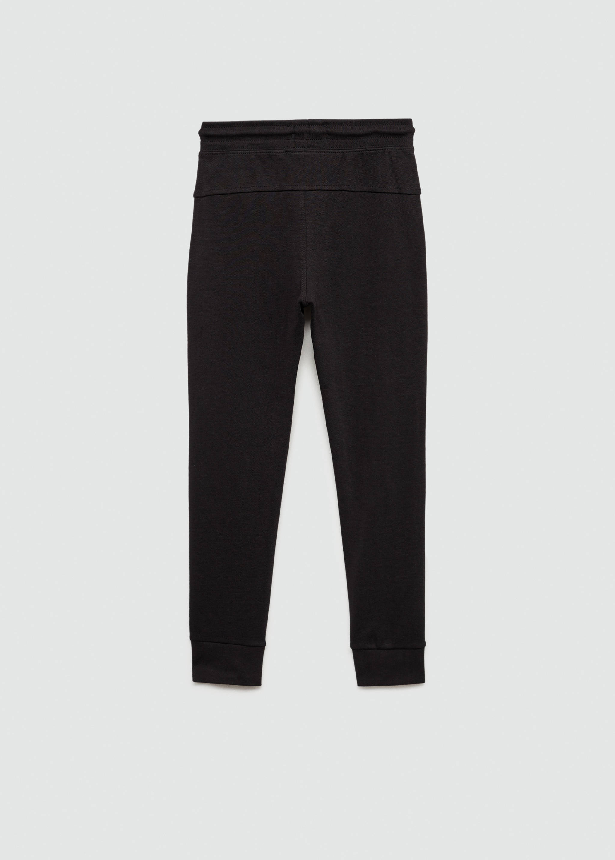 Zip jogger trousers - Reverse of the article