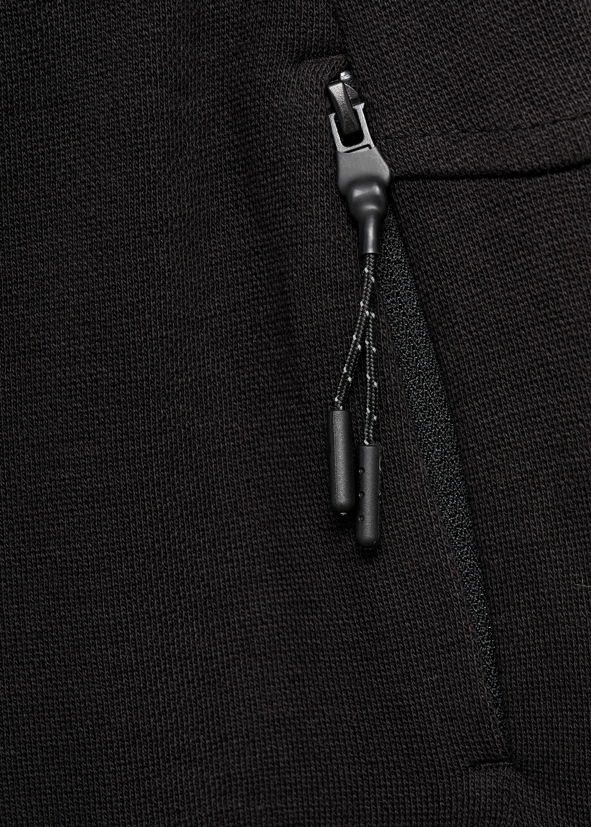 Zip jogger trousers - Details of the article 8