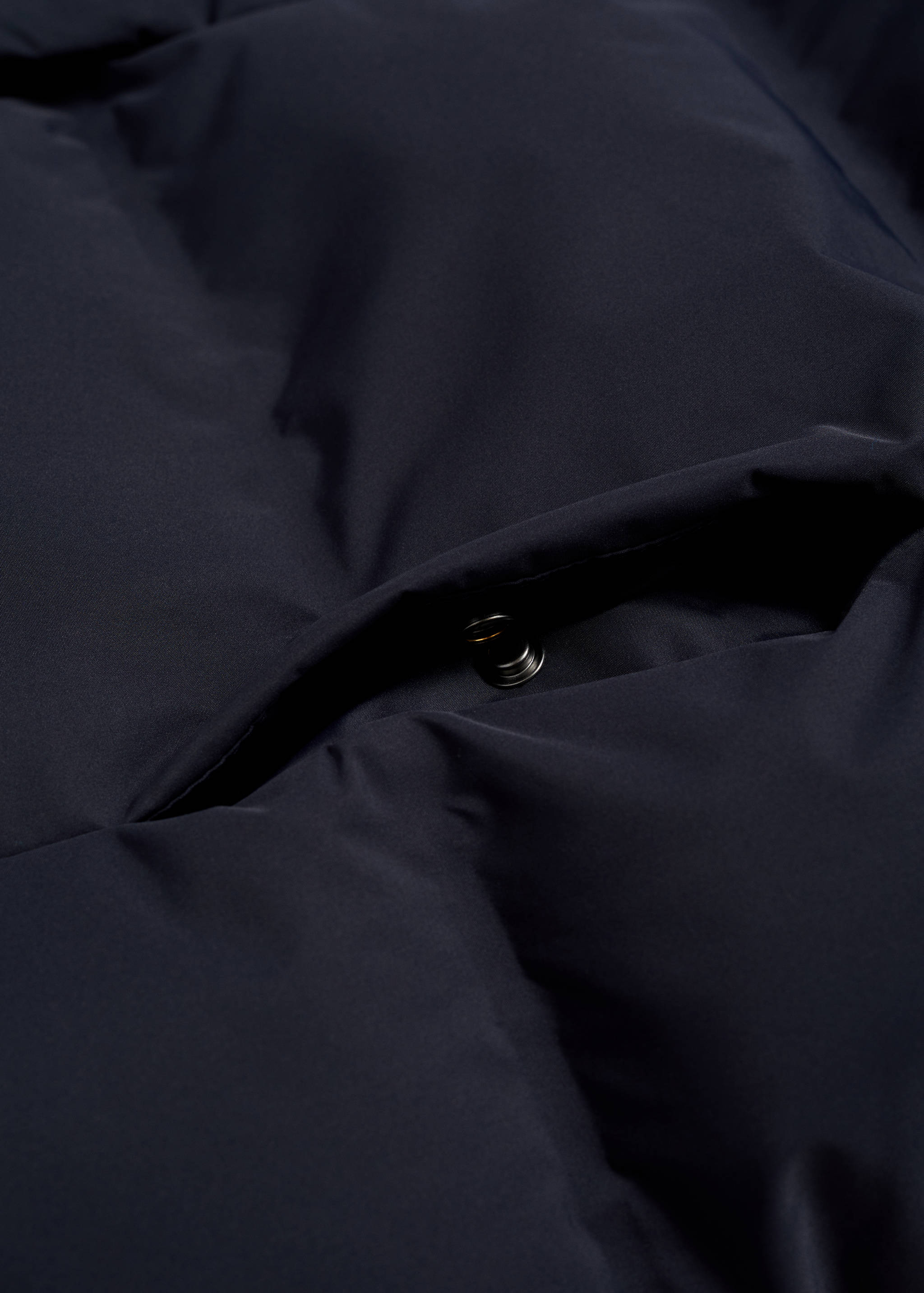 Quilted vest with hood - Details of the article 0