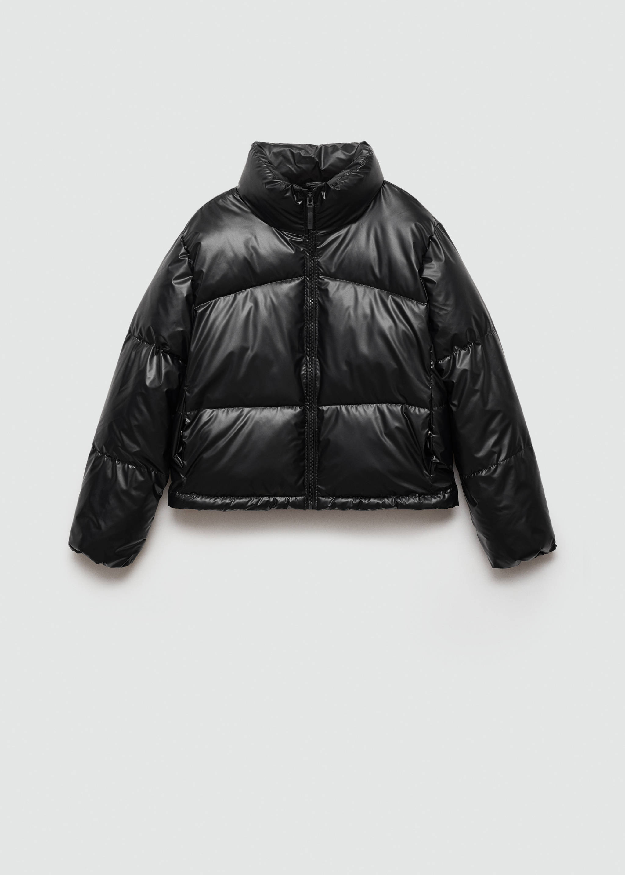Metallic puffer jacket - Article without model