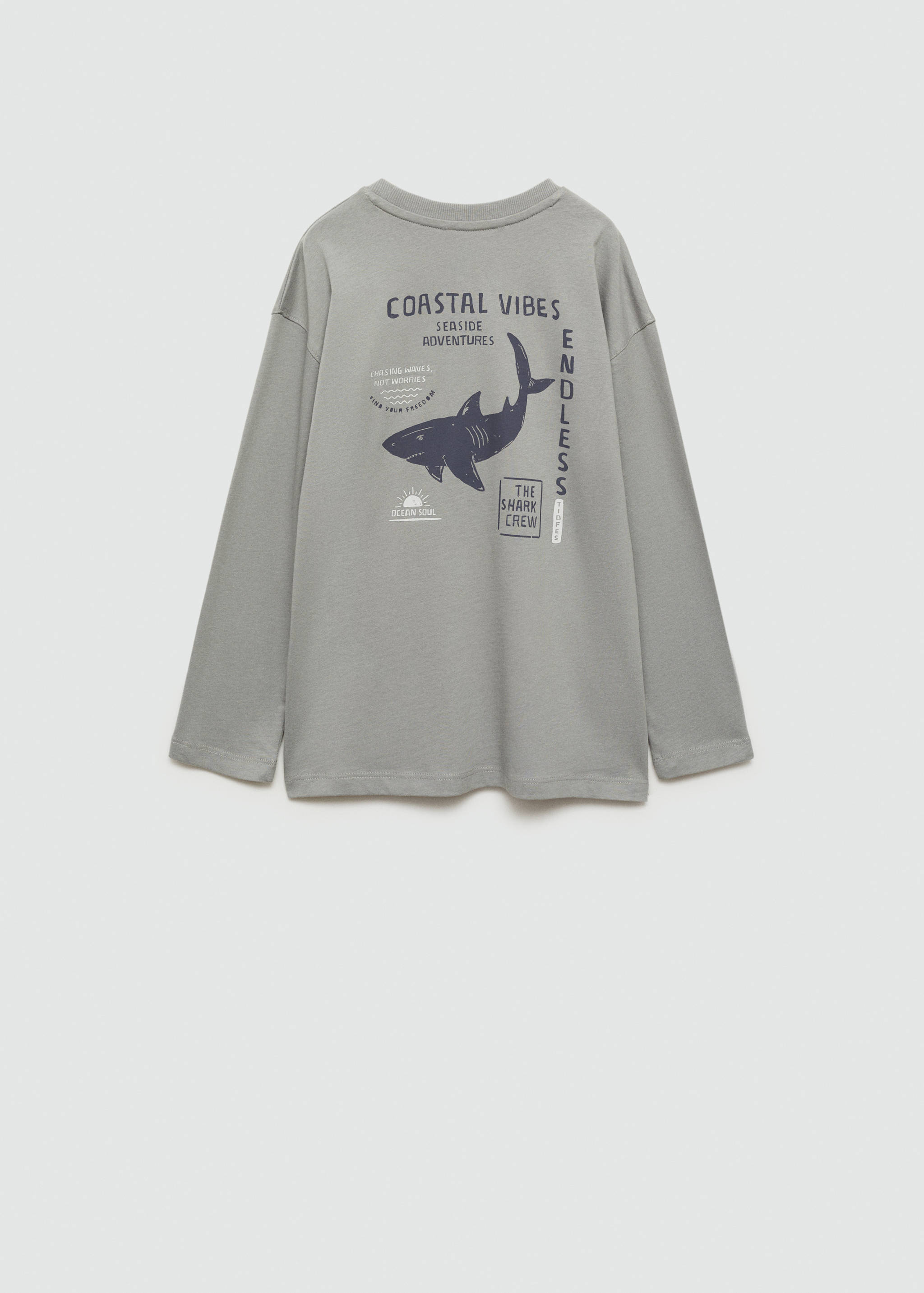 Jaws t-shirt - Reverse of the article