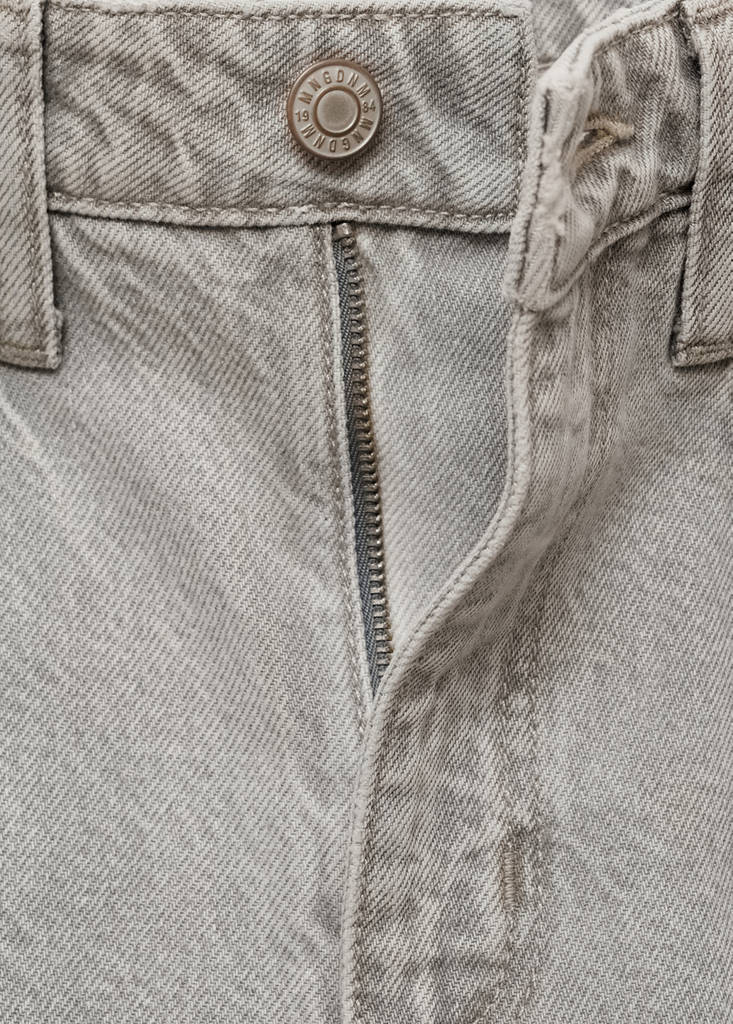 High-waist balloon jeans — Denim Grey