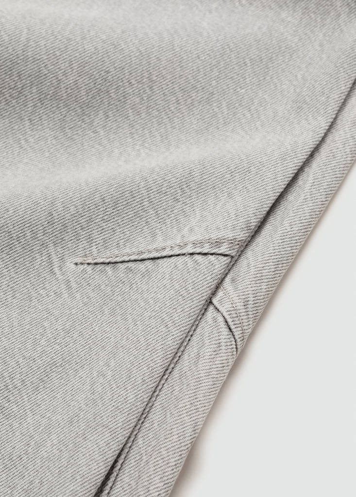 High-waist balloon jeans — Denim Grey