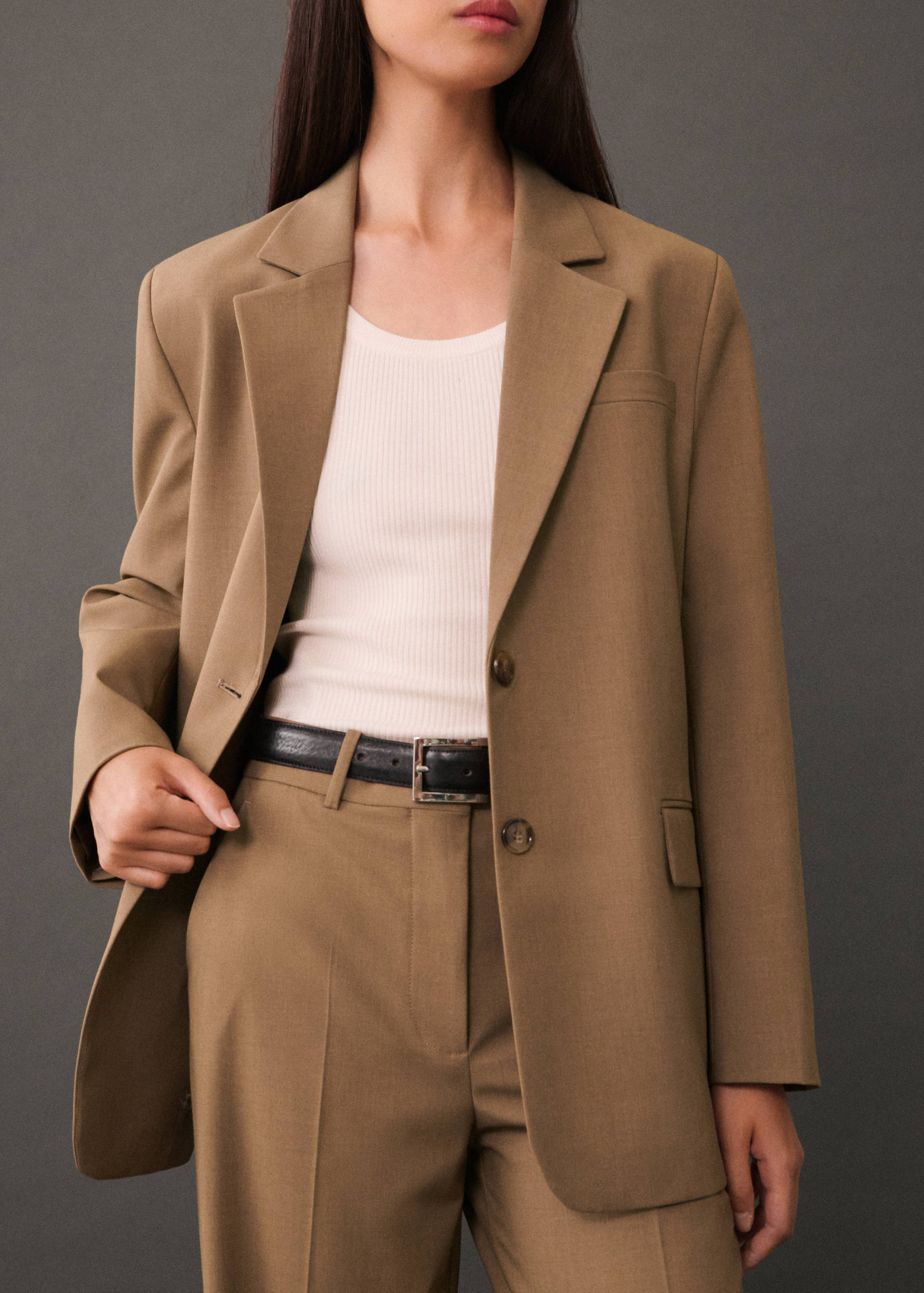 Pleated suit pants - Details of the article 6