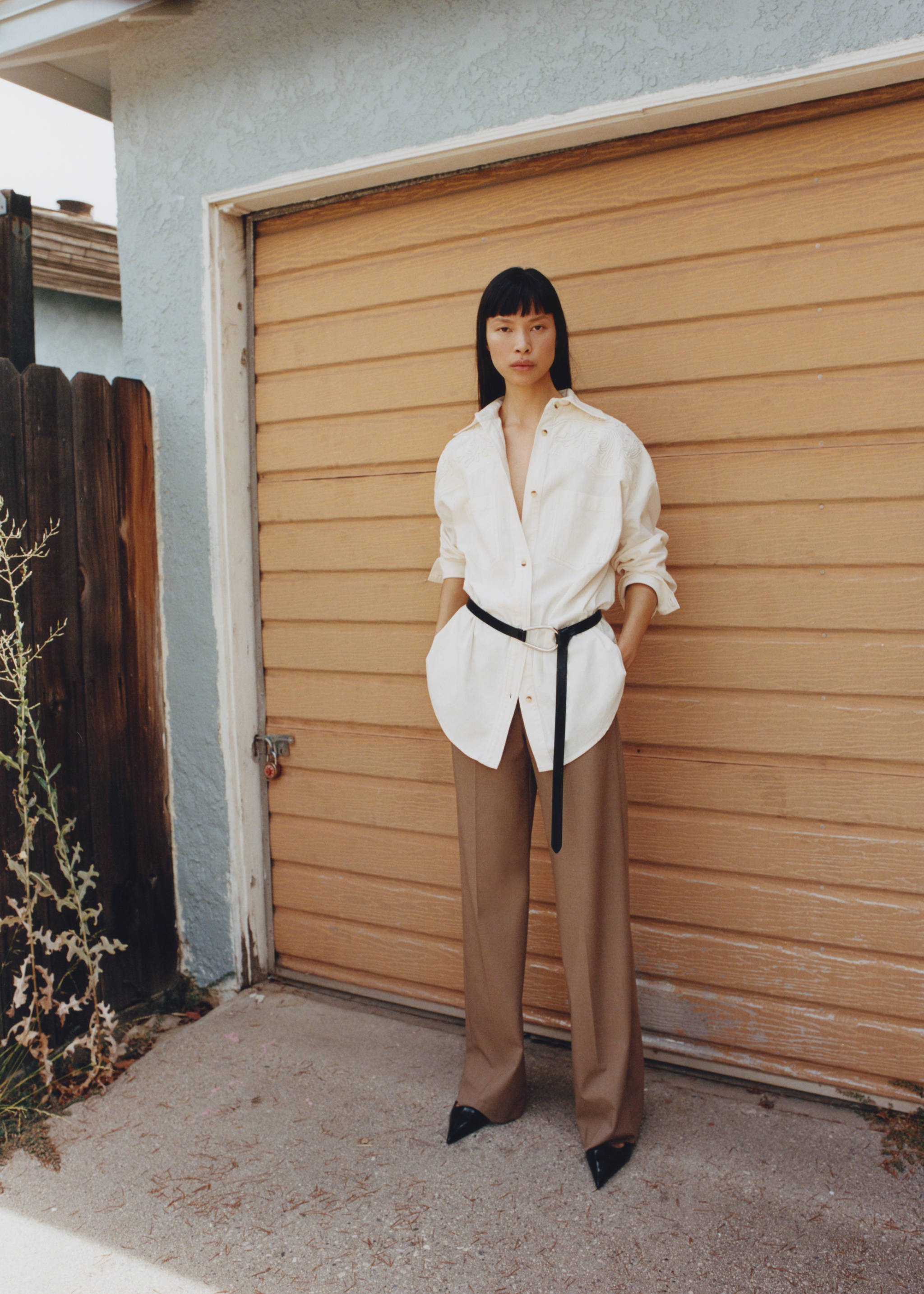 Pleated suit pants - Details of the article 7