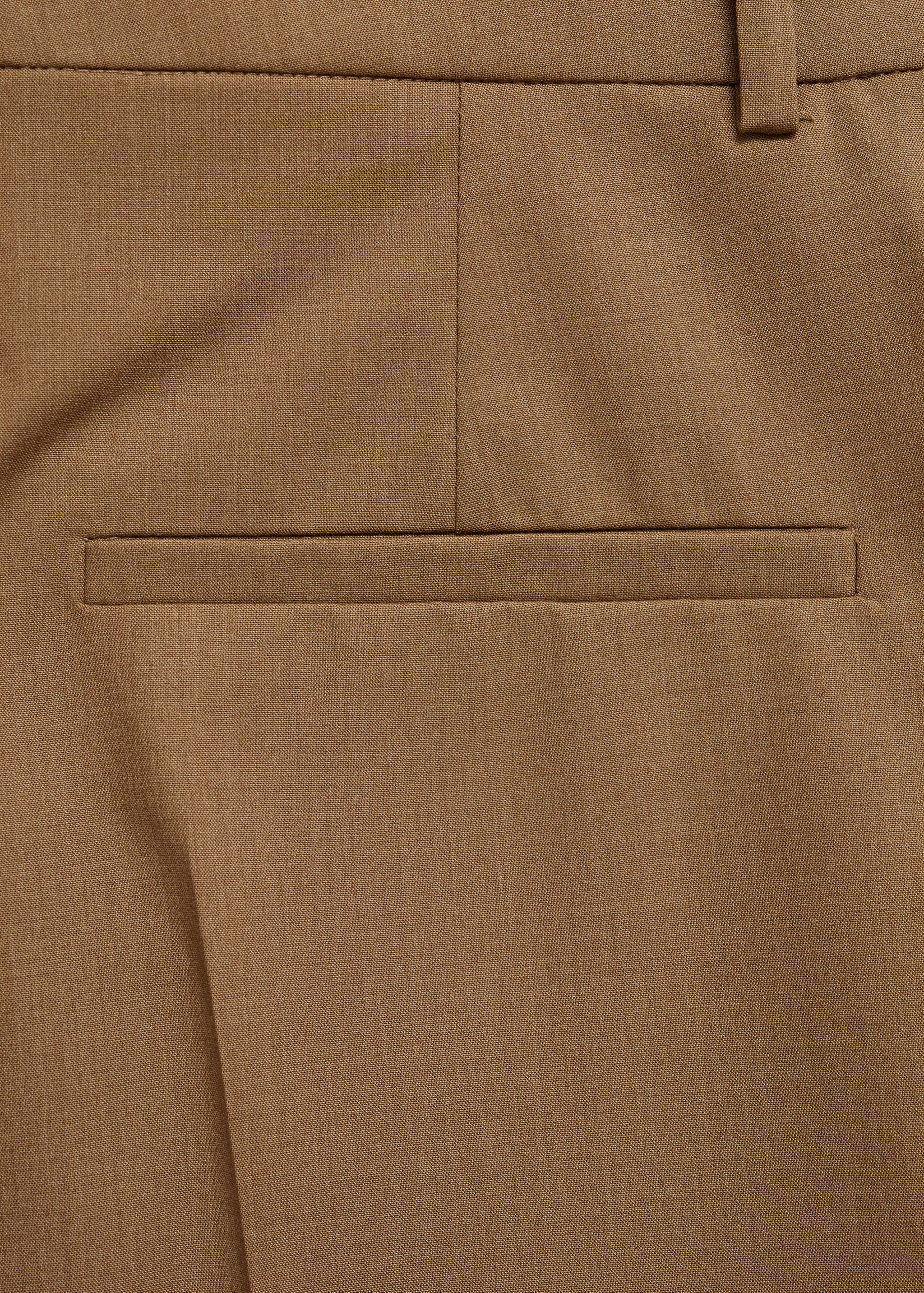 Pleated suit pants - Details of the article 0