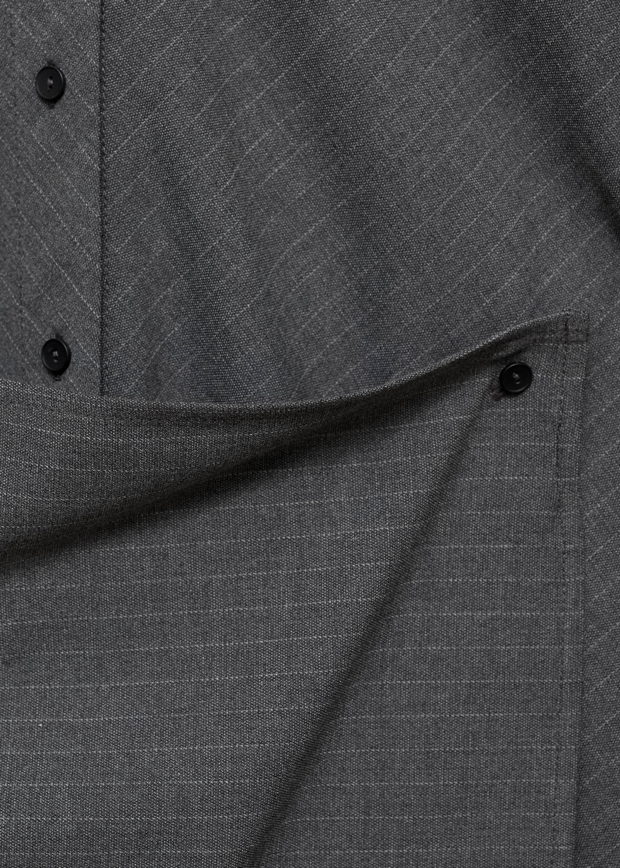 外交条纹衬衫 - null