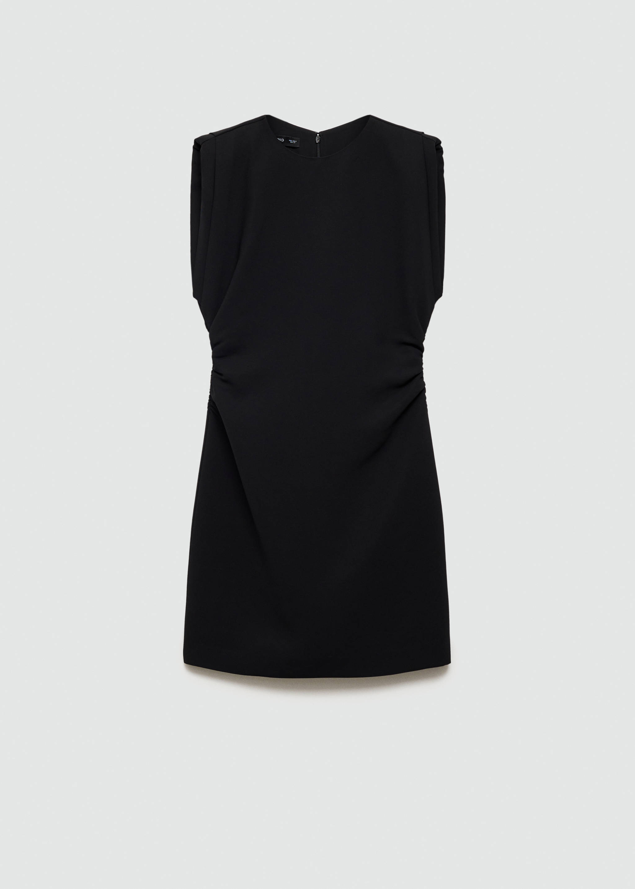 Short dress with draped detail - Article without model