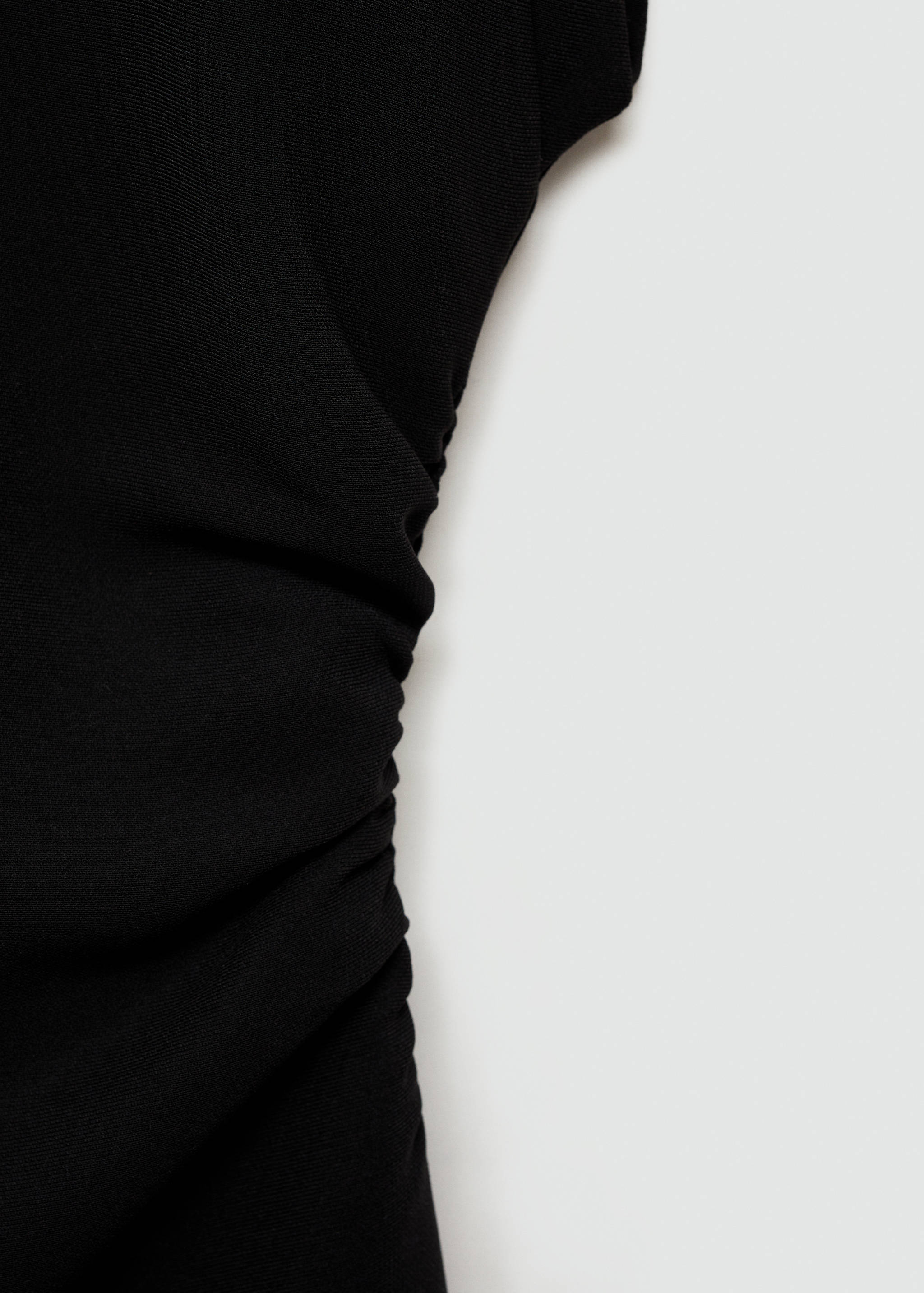 Short dress with draped detail - Details of the article 8