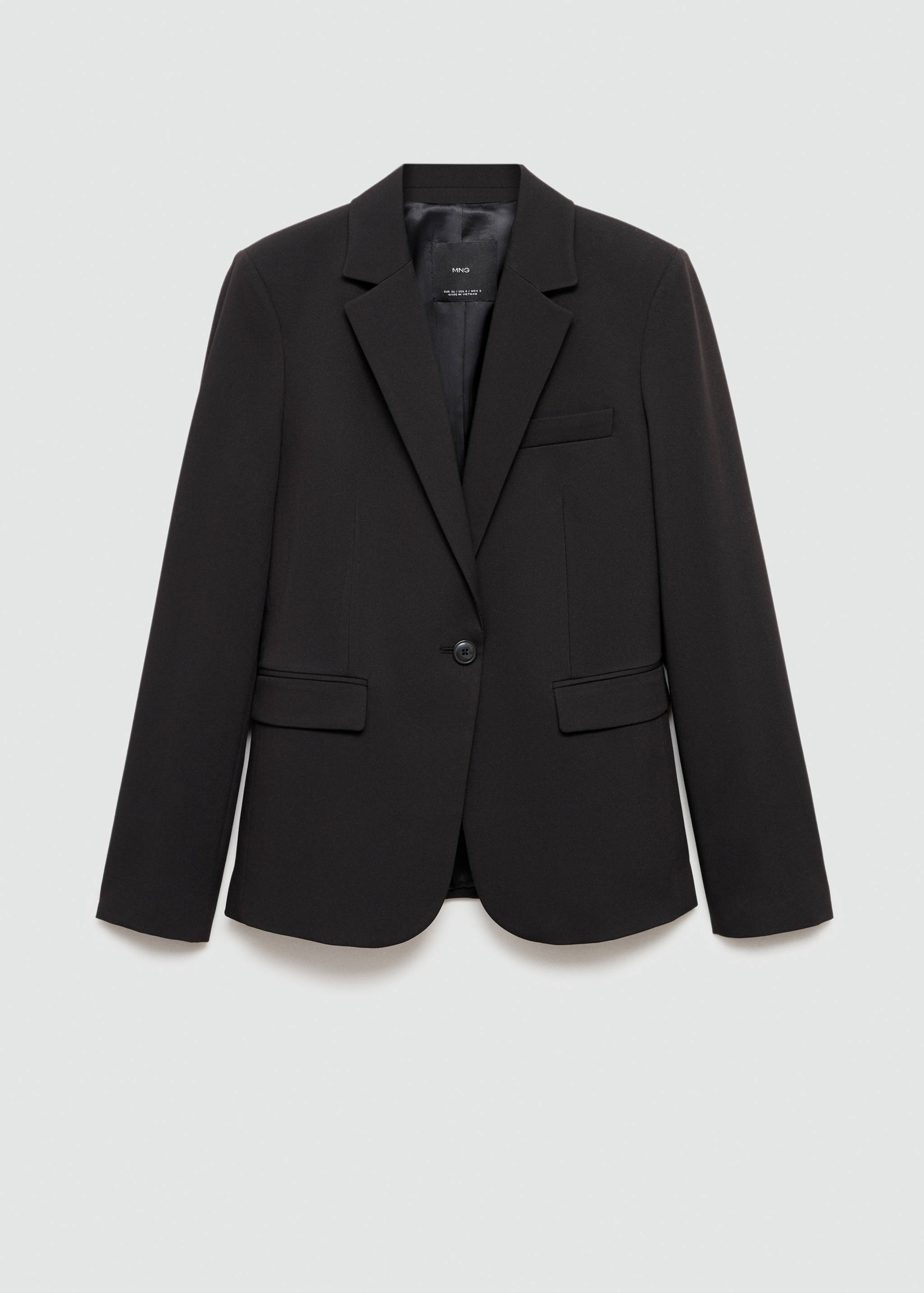 Fitted suit blazer - Article without model
