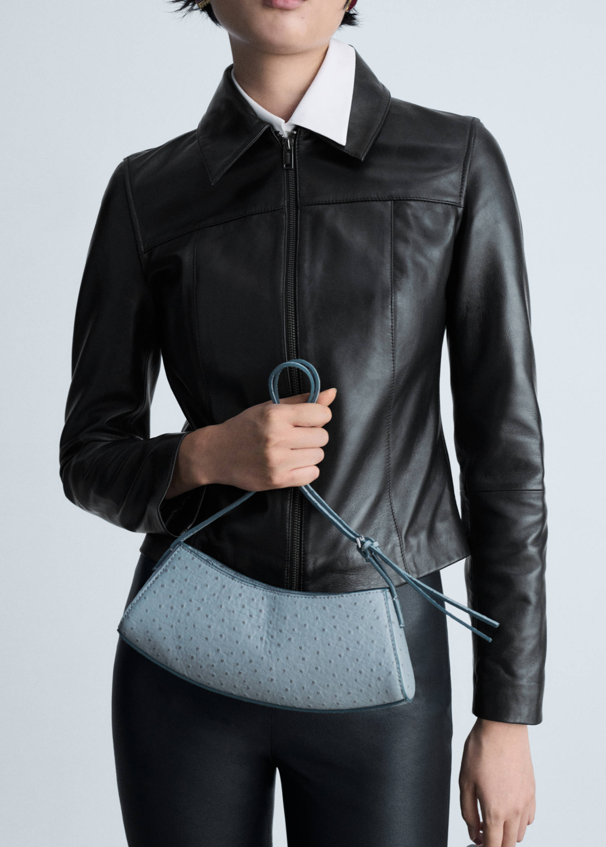 Chaqueta piel cremallera - Detalle del artículo 6