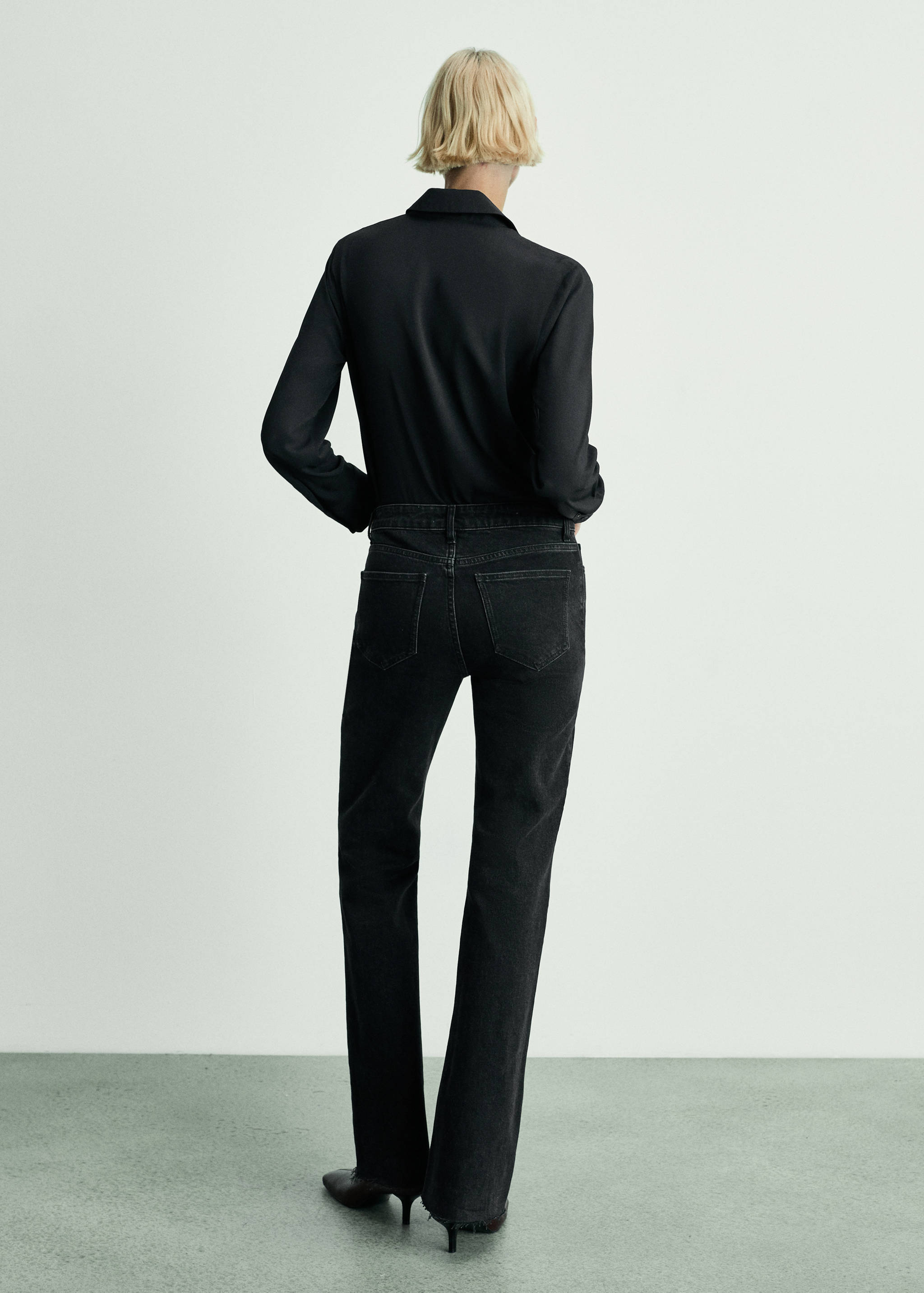 Jeans flare taille normale - Verso de l’article