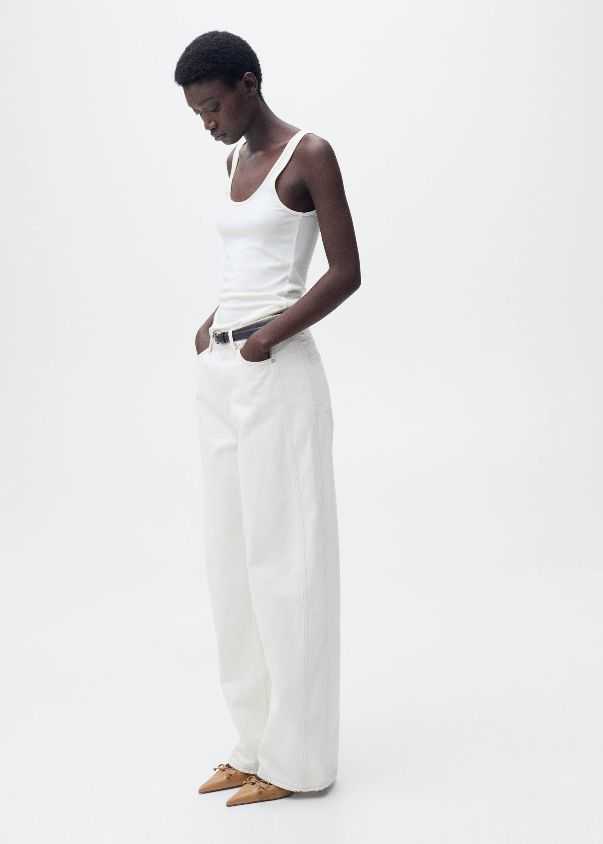 Kitten shoes with bow detail - General plane