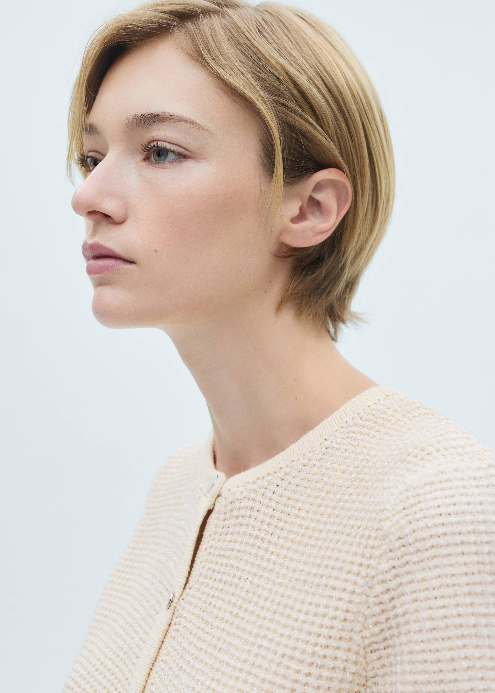 Gebreid vest met korte mouwen - Detail van het artikel 1