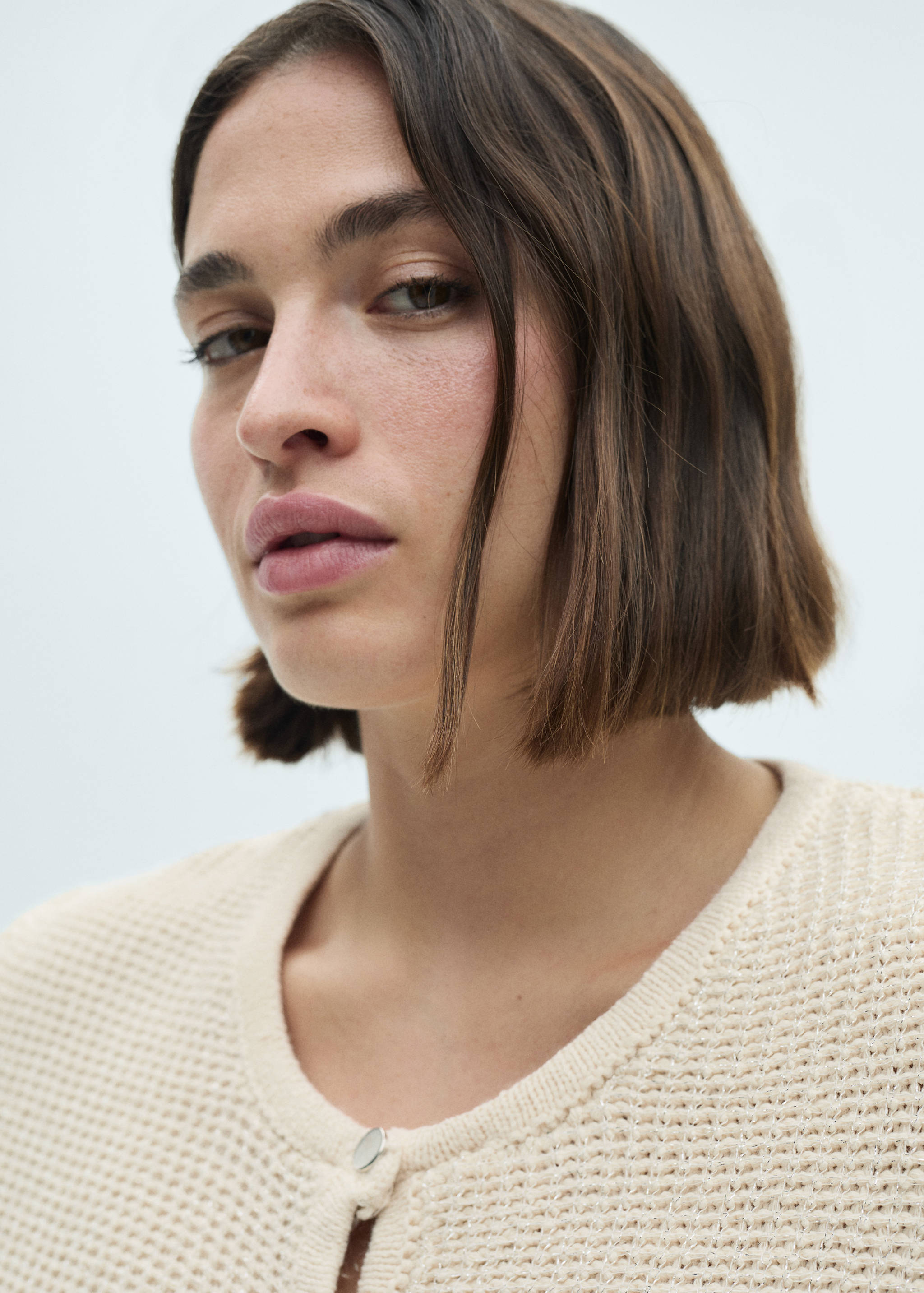 Gebreid vest met korte mouwen - Detail van het artikel 4