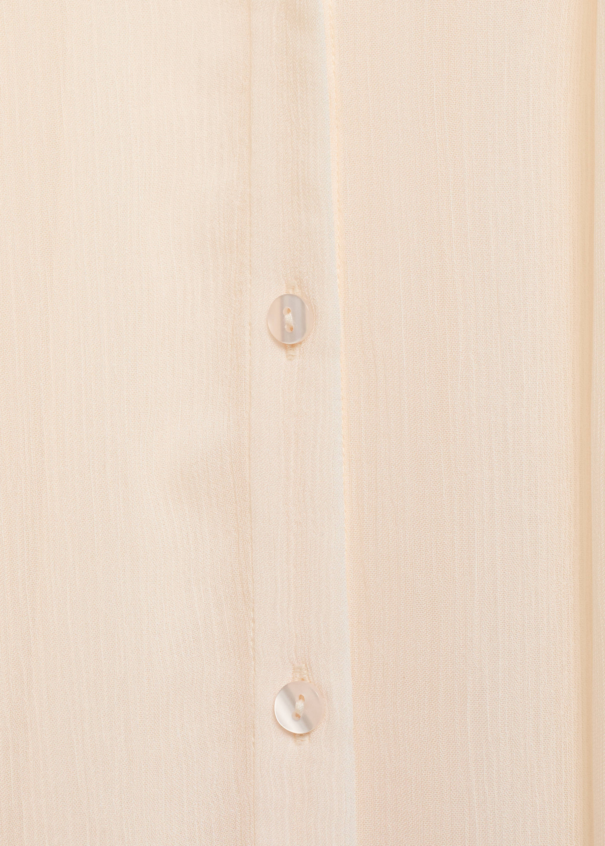 Blouse with puffed sleeves and bow - Details of the article 0