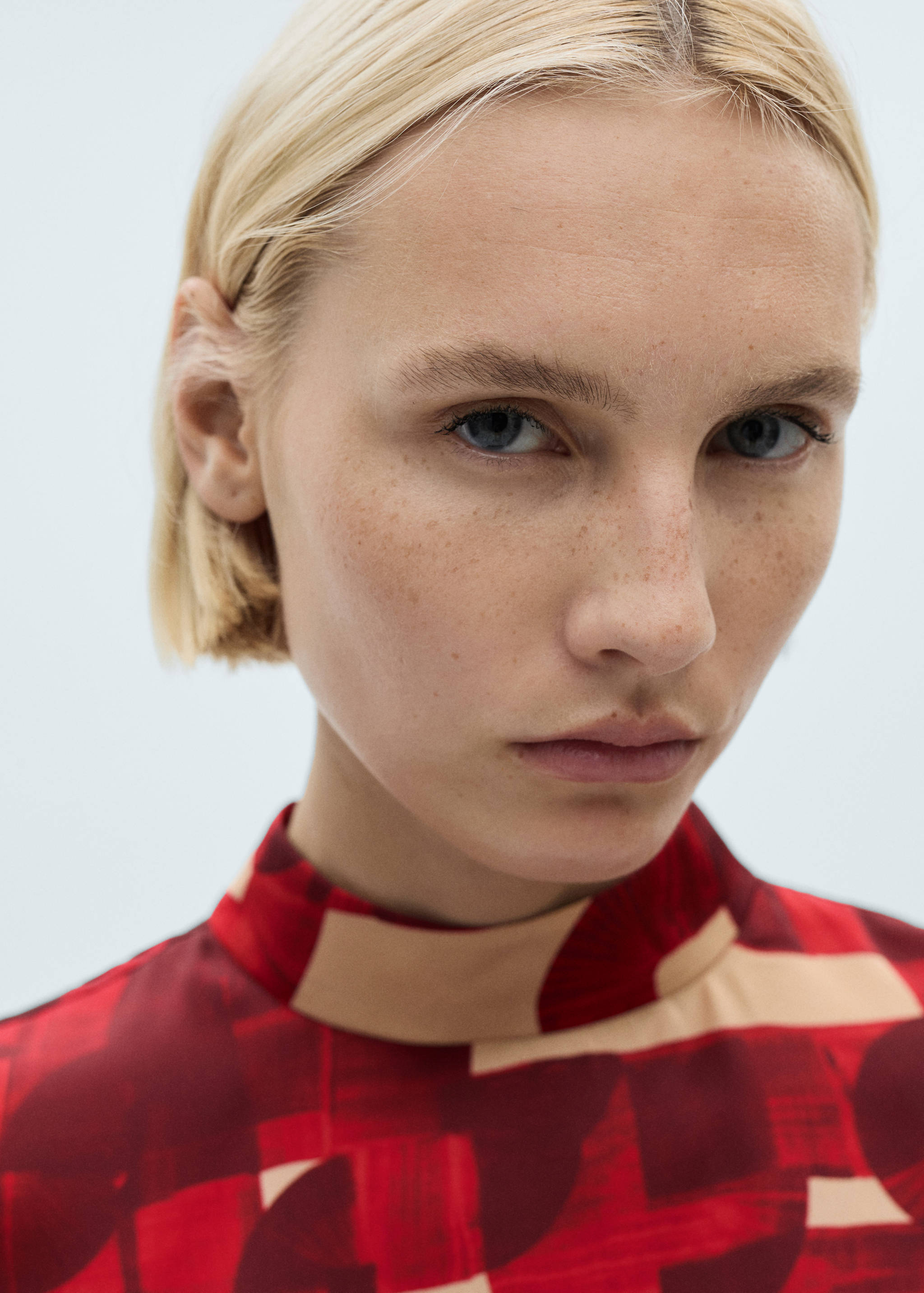 Blouse imprimée manches courtes - Détail de l'article 1