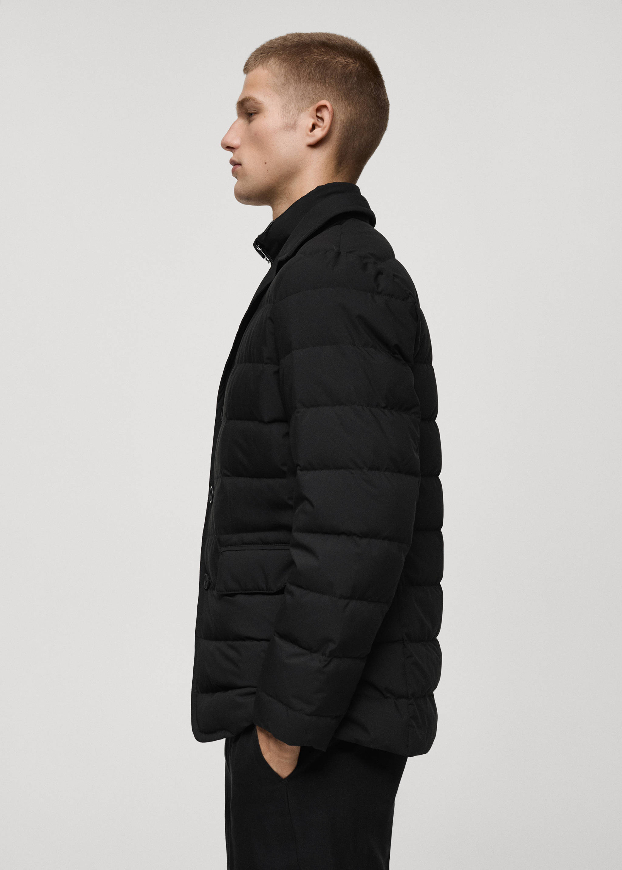 Водоотталкивающая куртка с перьевым наполнителем - Деталь изделия 2