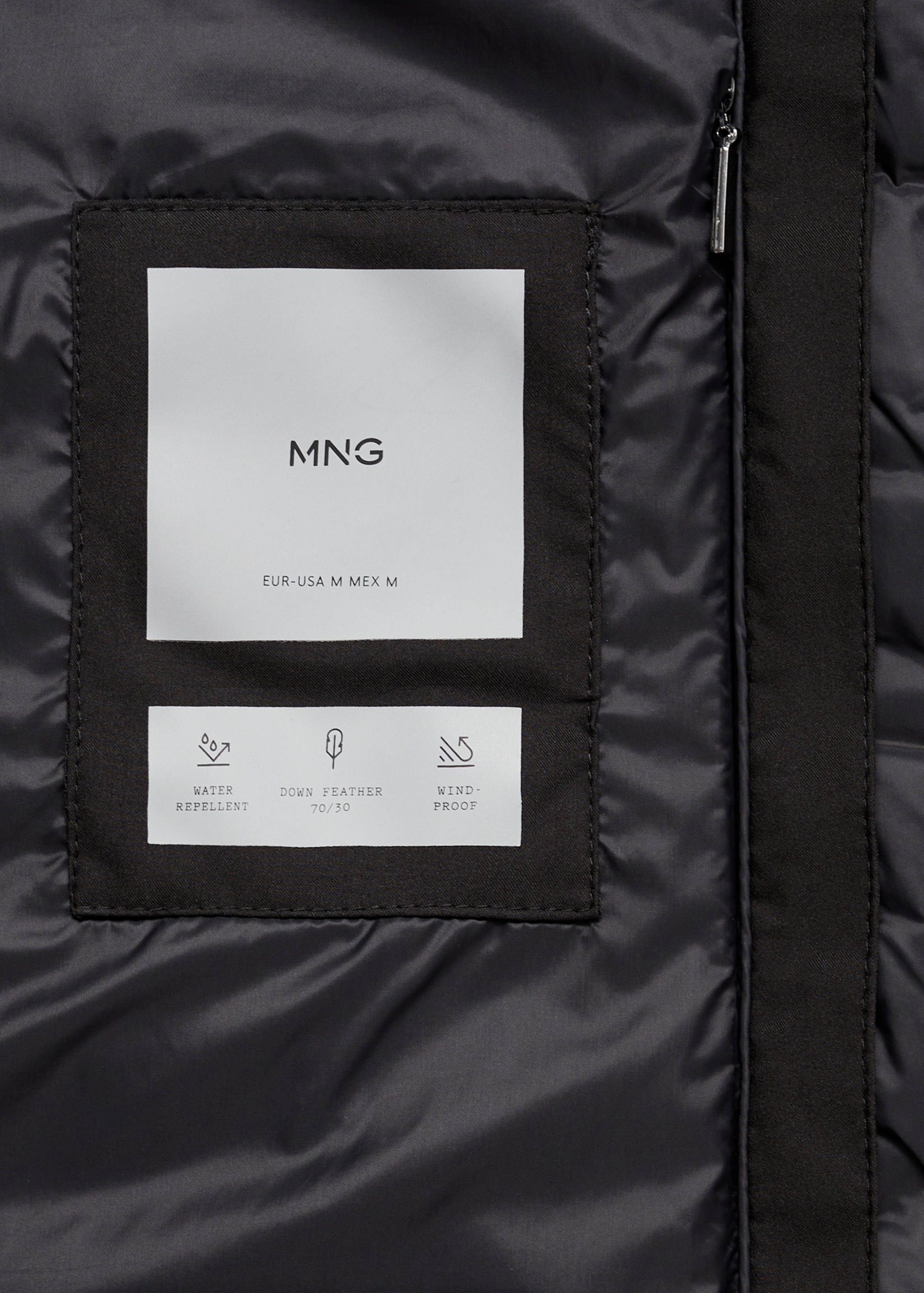 Водоотталкивающая куртка с перьевым наполнителем - Деталь изделия 0