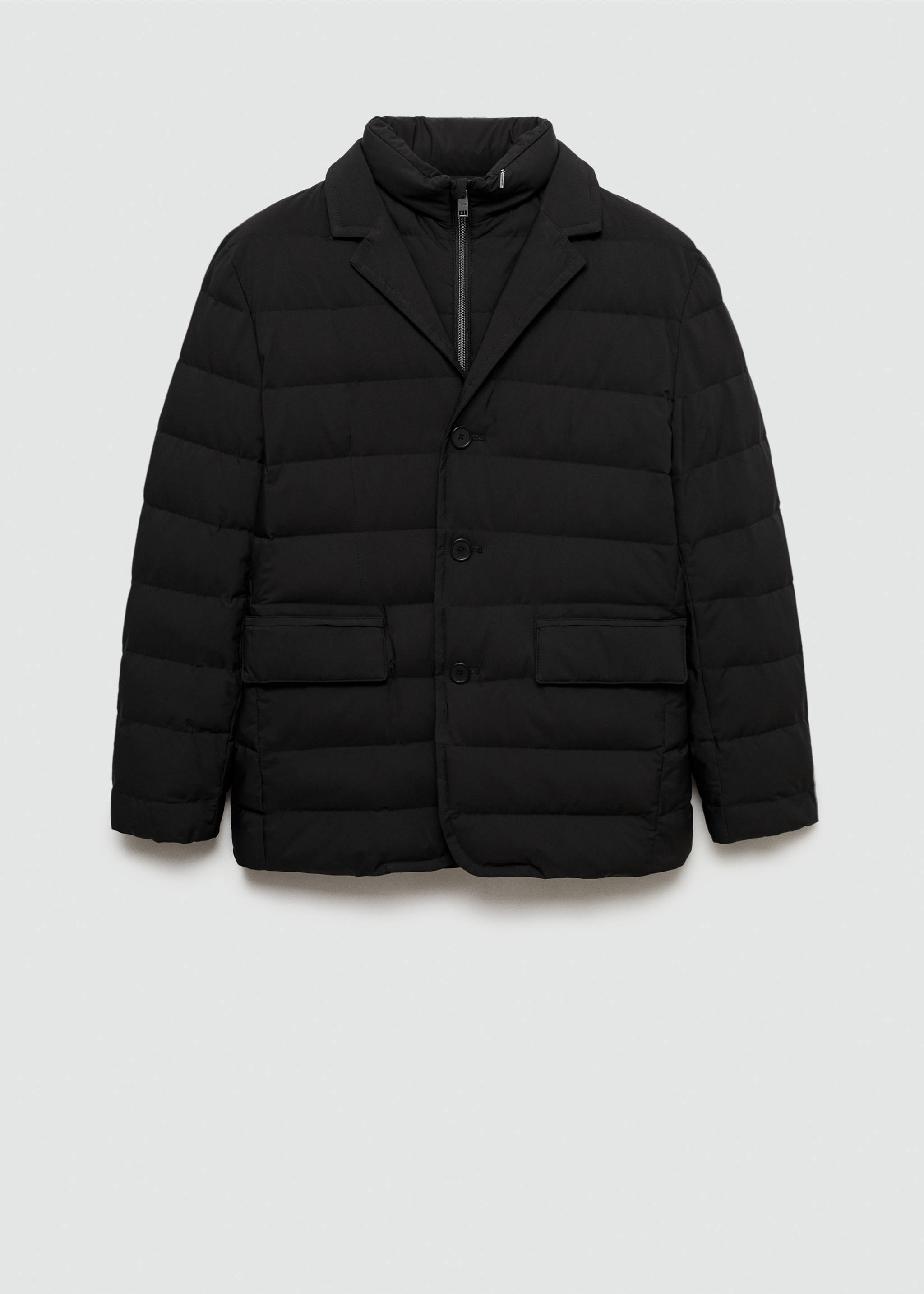 Veste résistante à l’eau rembourrage plumes - Article sans modèle, Noir. Ref: 77035964-00.