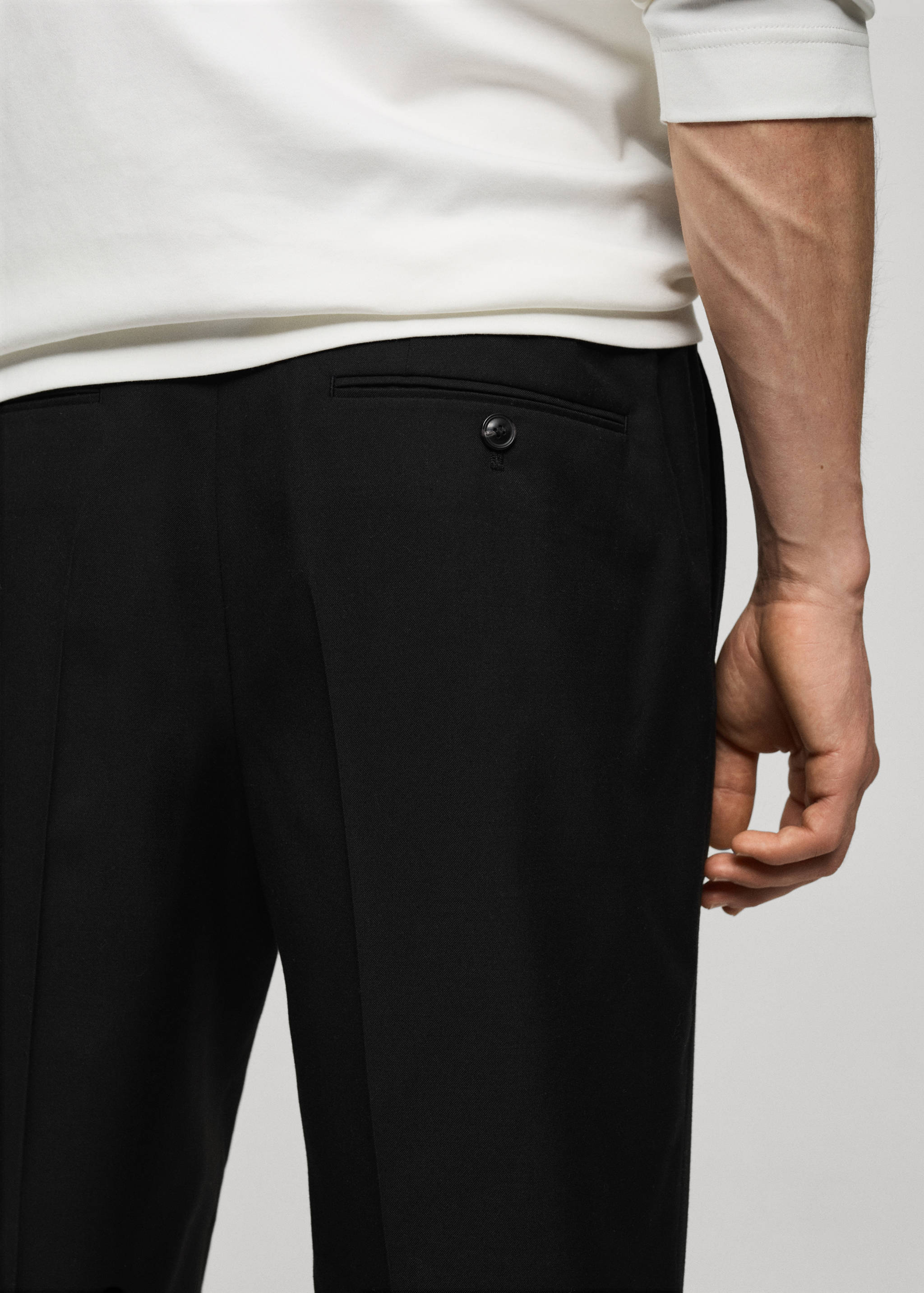 Pantalon regular-fit pinces - Détail de l'article 6