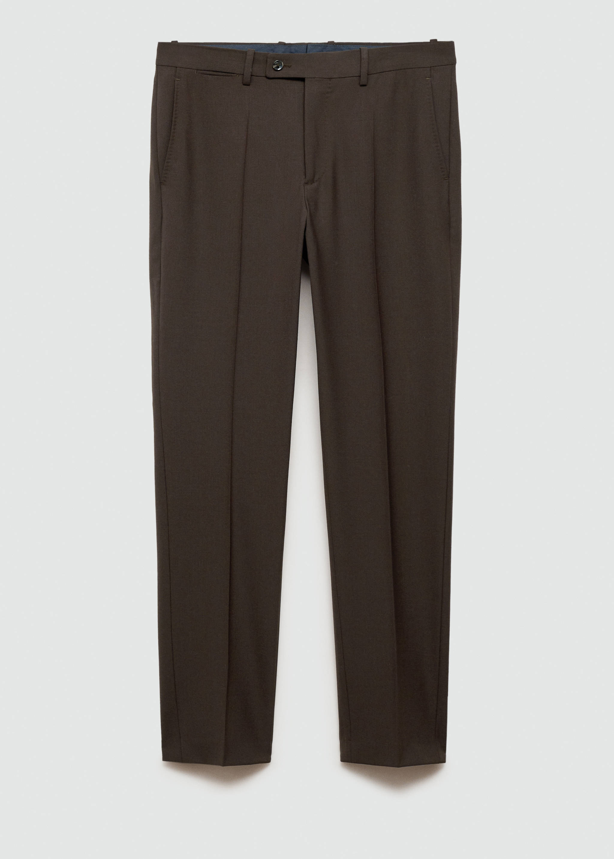 Crease-resistant wool suit pants - Article without model
