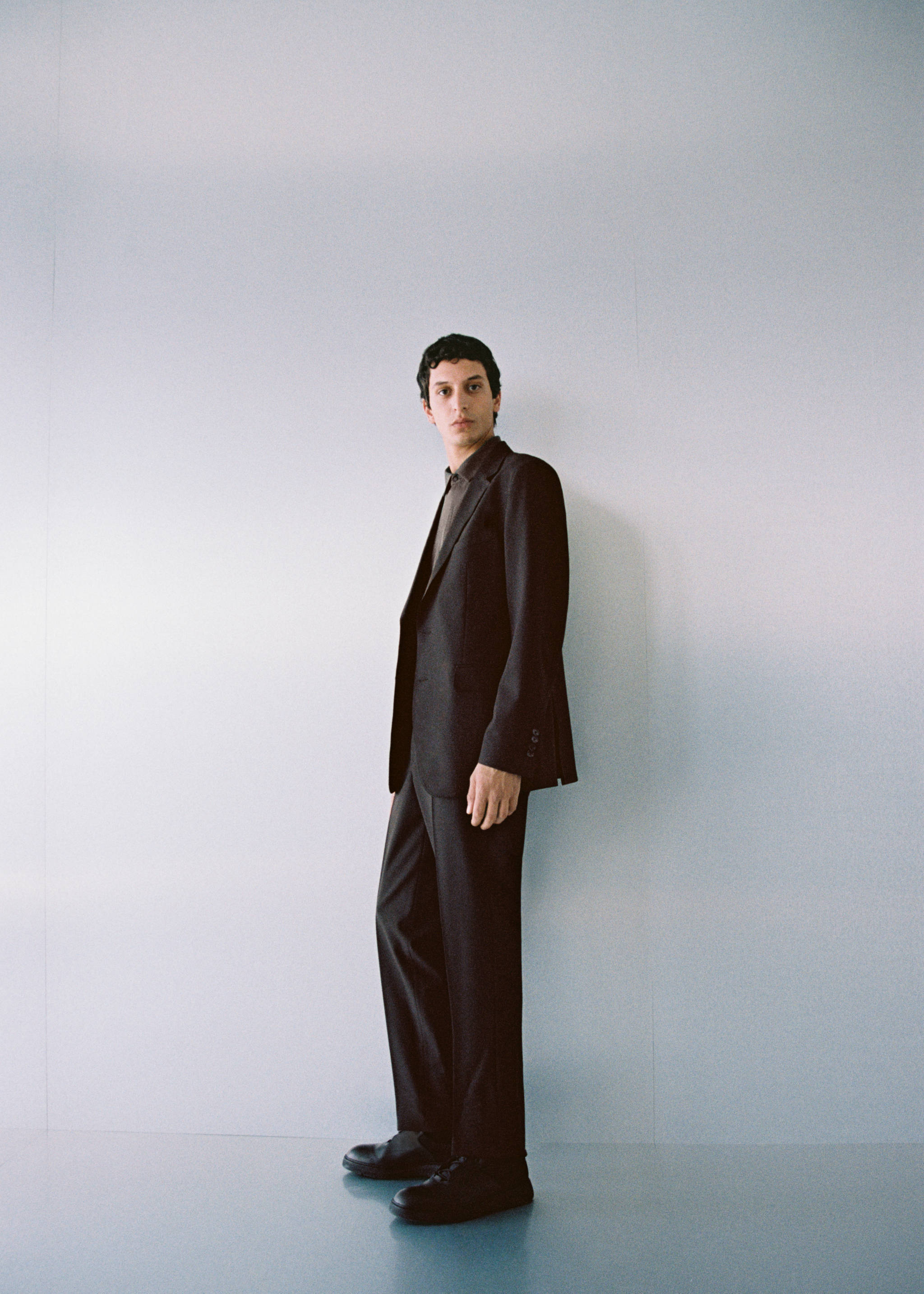 Crease-resistant wool suit pants - Details of the article 3