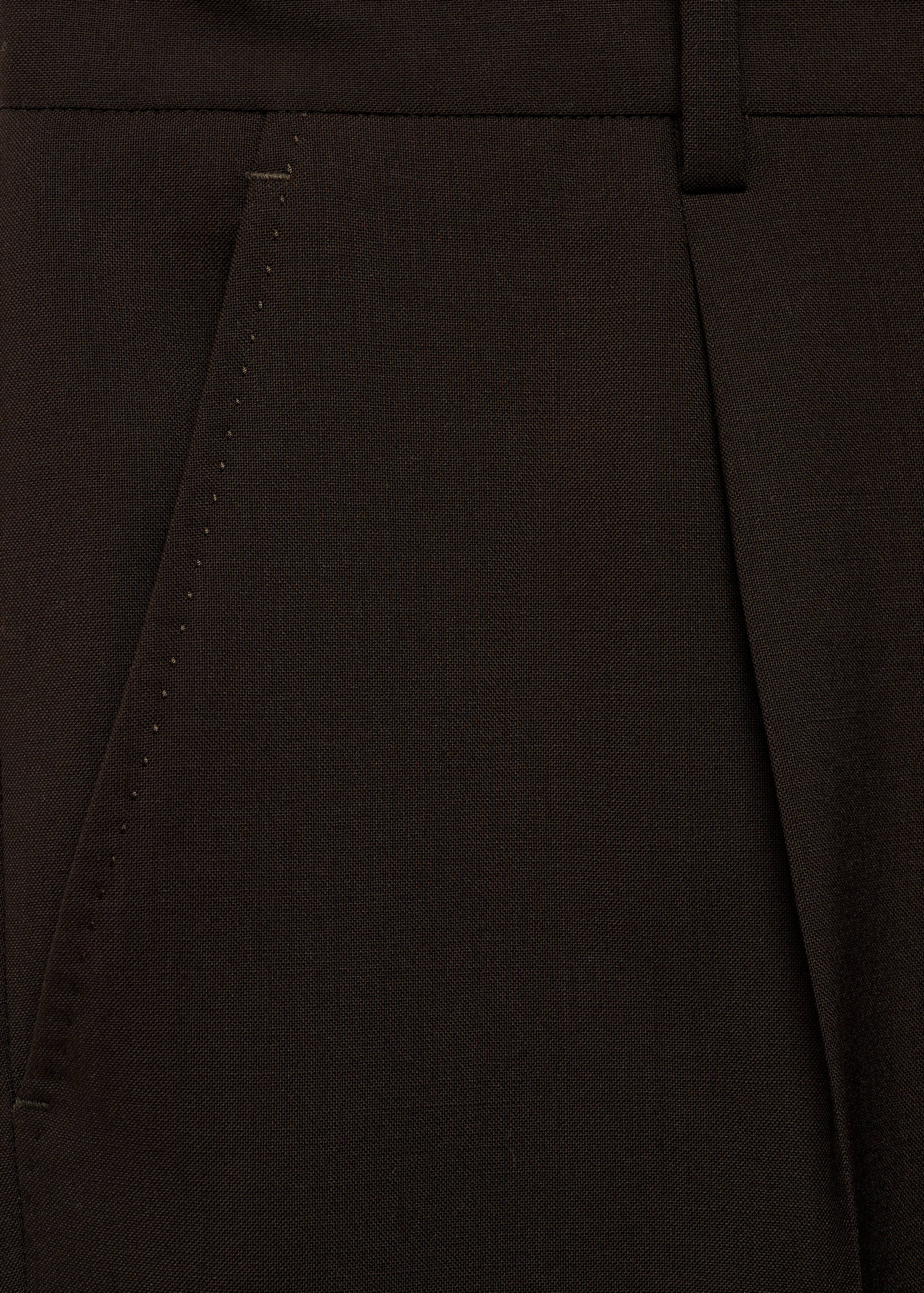 100% wool regular-fit suit trousers - Details of the article 8