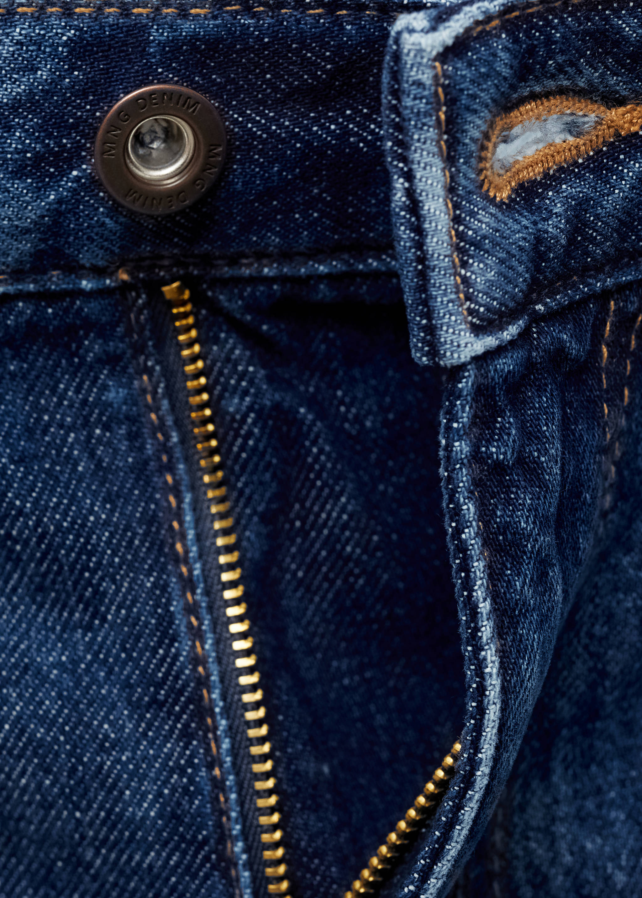 Jean relaxed-fit pli marqué au fer - Détail de l'article 8