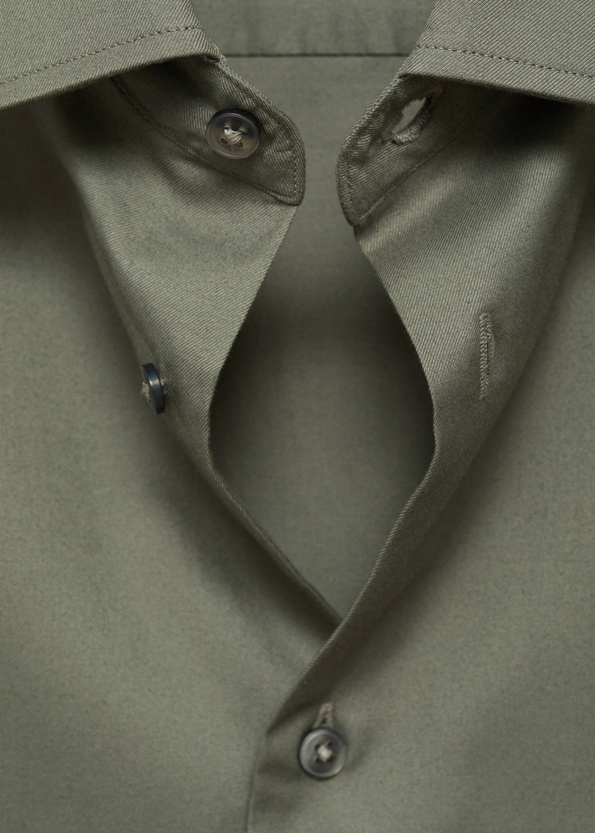 Regular-fit 100% cotton shirt - Details of the article 8