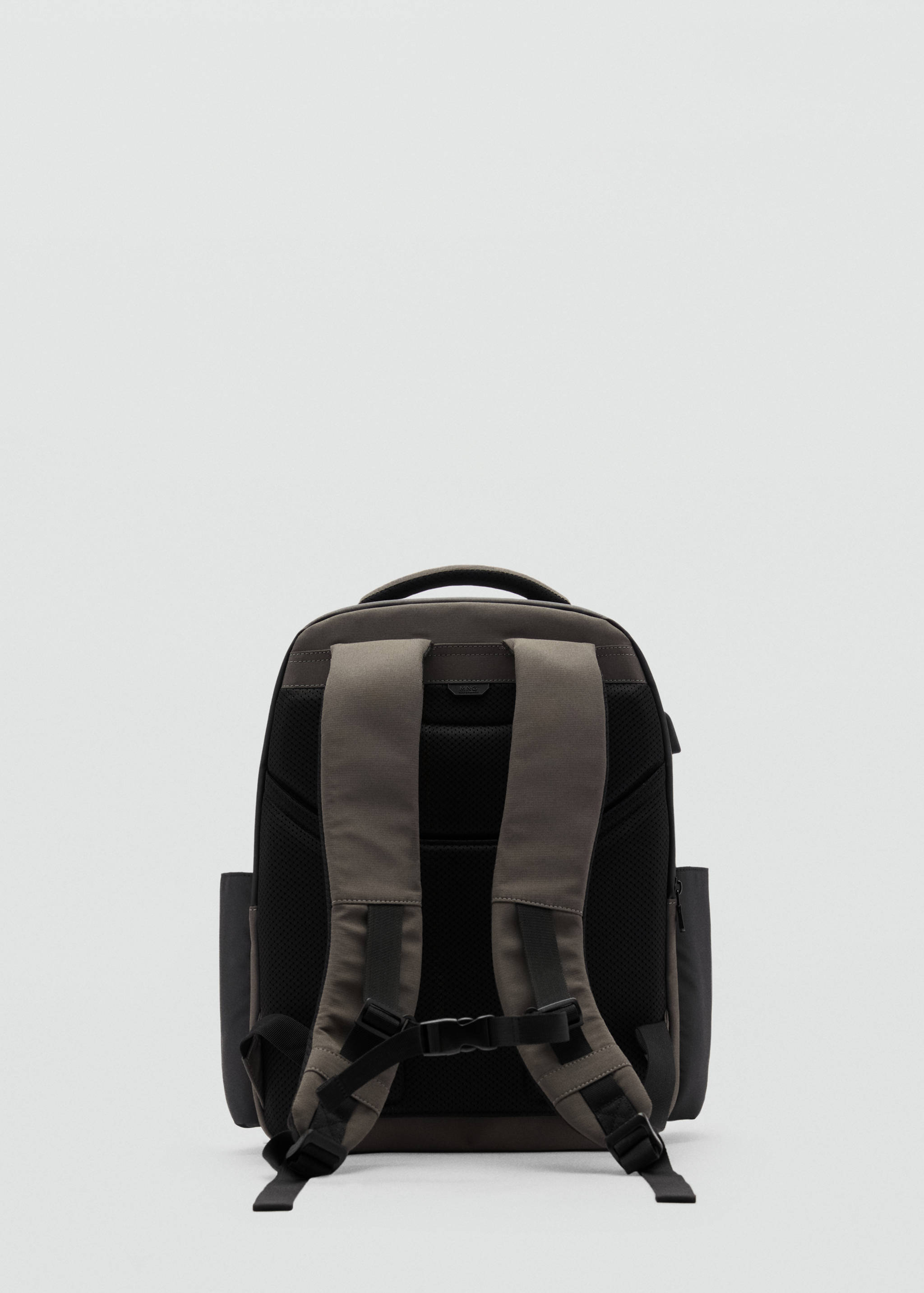 防水USB接口双肩包 - null