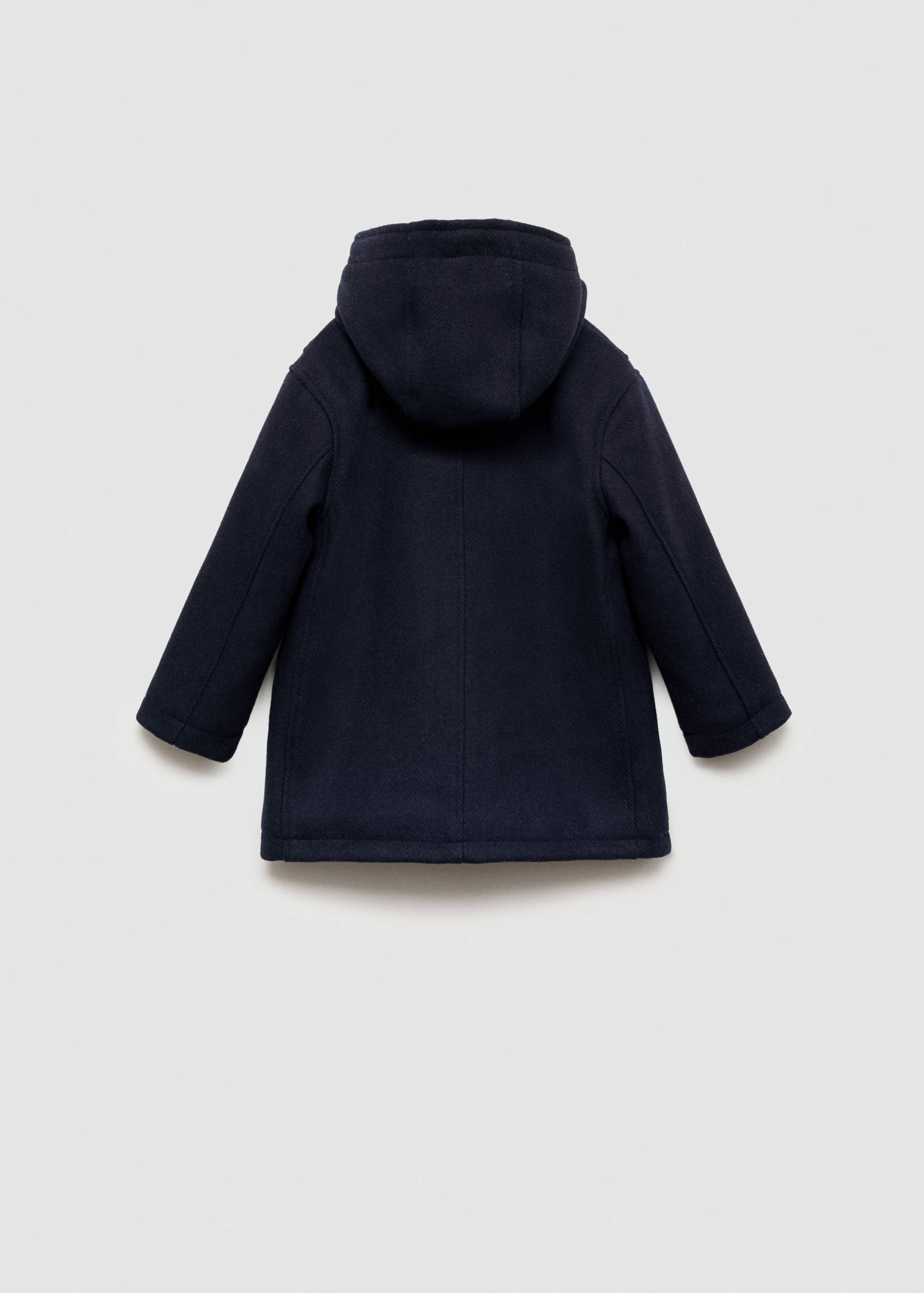 Manteau long capuche - Verso de l’article