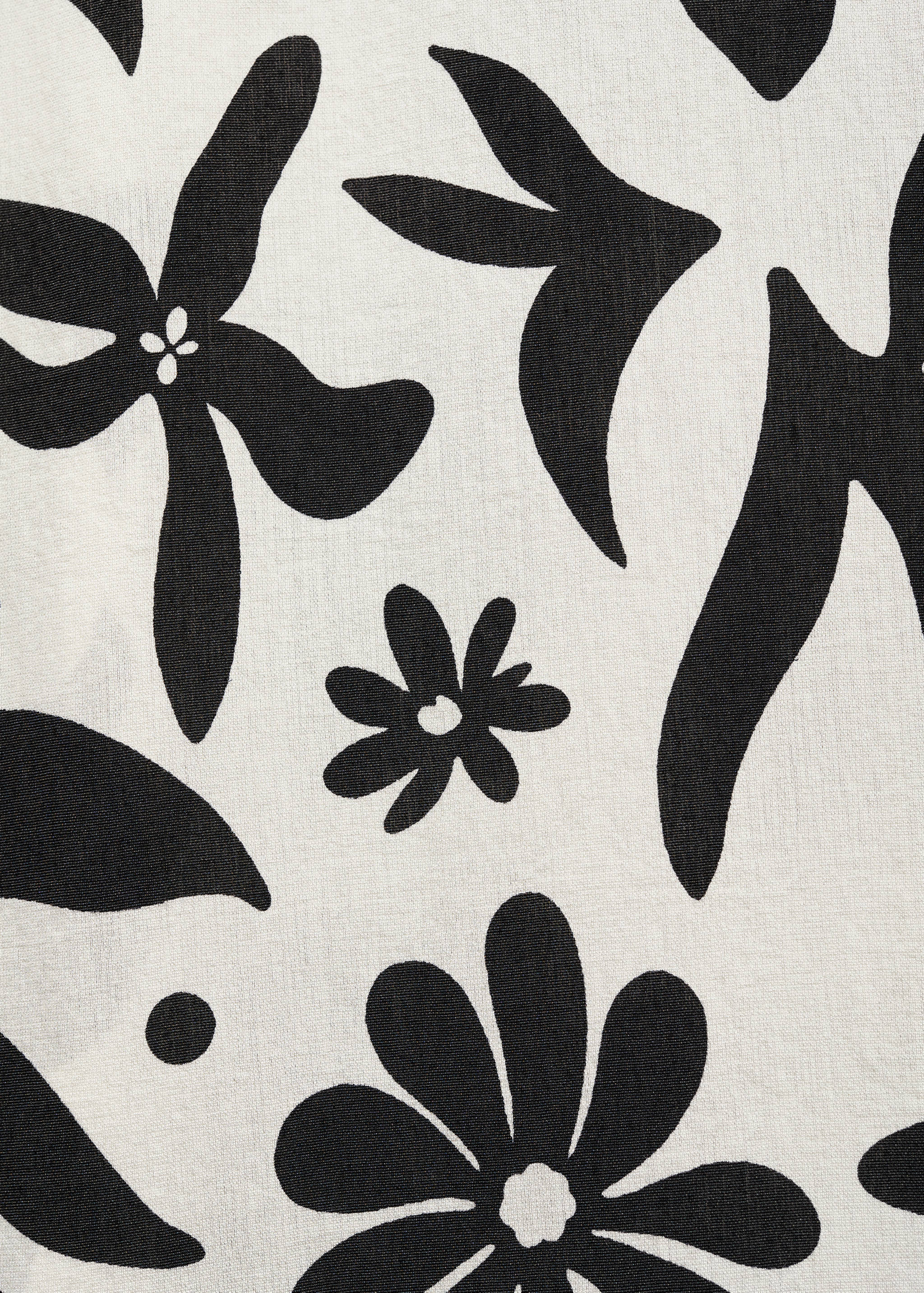 Pantalón wide leg estampado floral - Detalle del artículo 8