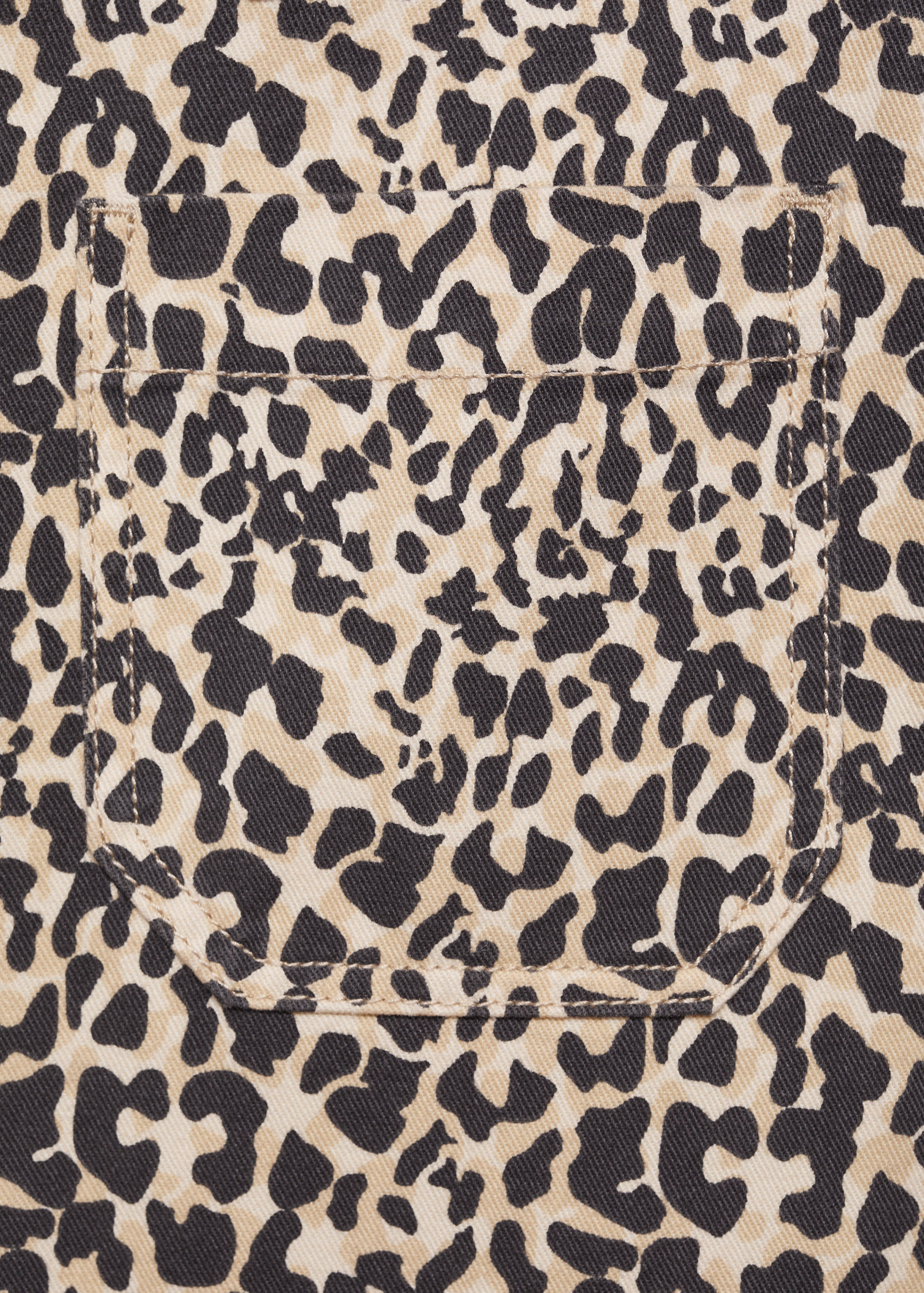 Pantalon droit léopard - Détail de l'article 0