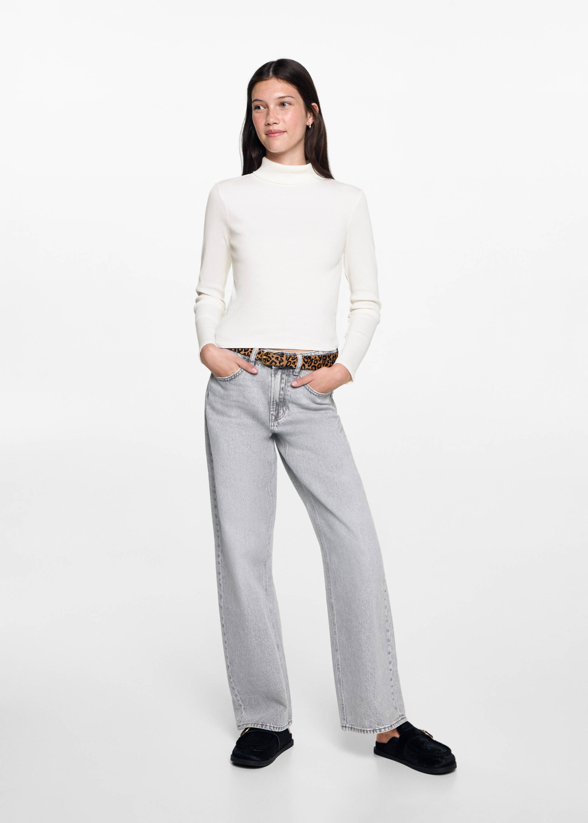 Long sleeve cotton t-shirt - General plane