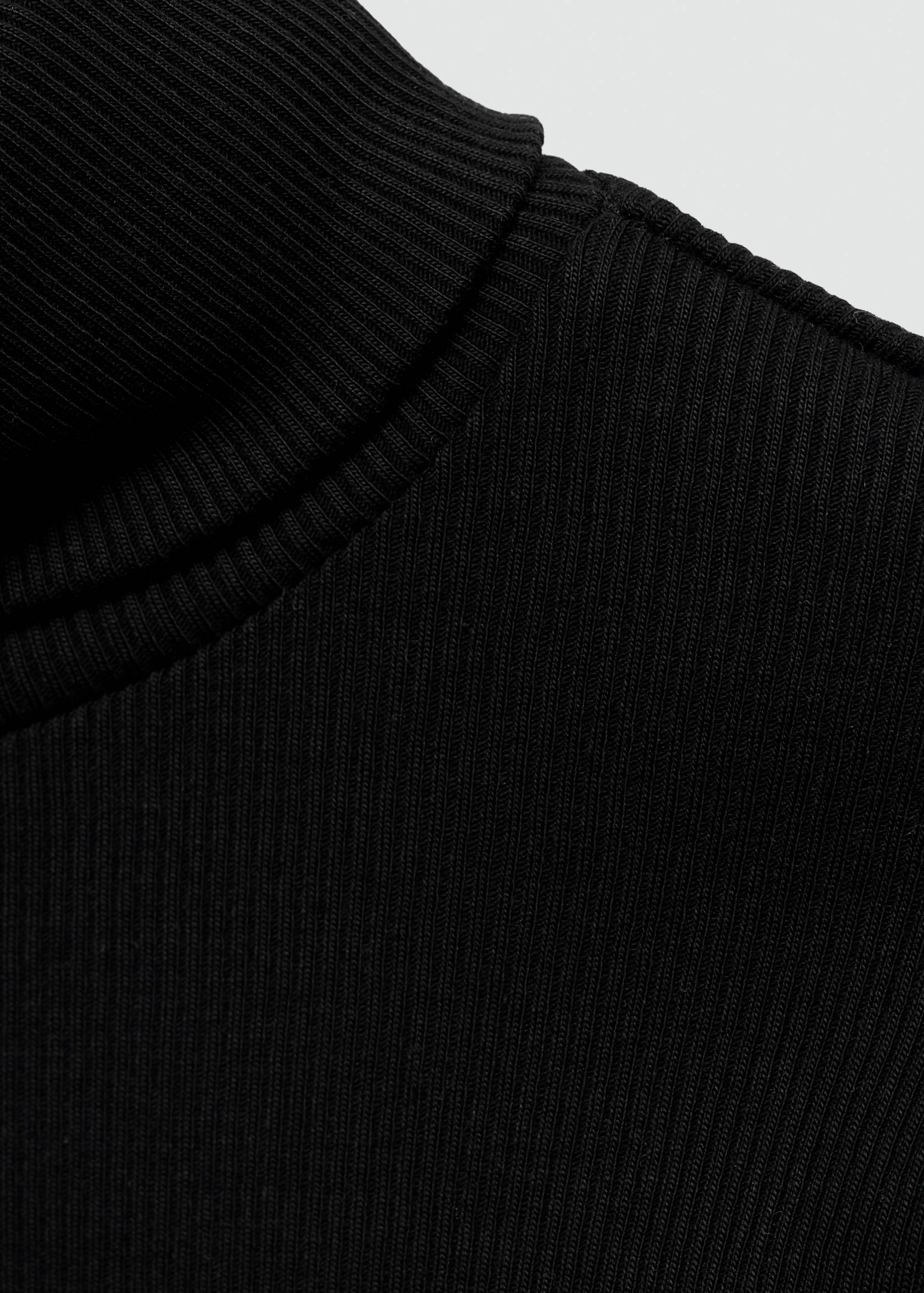 Long sleeve cotton t-shirt - Details of the article 8