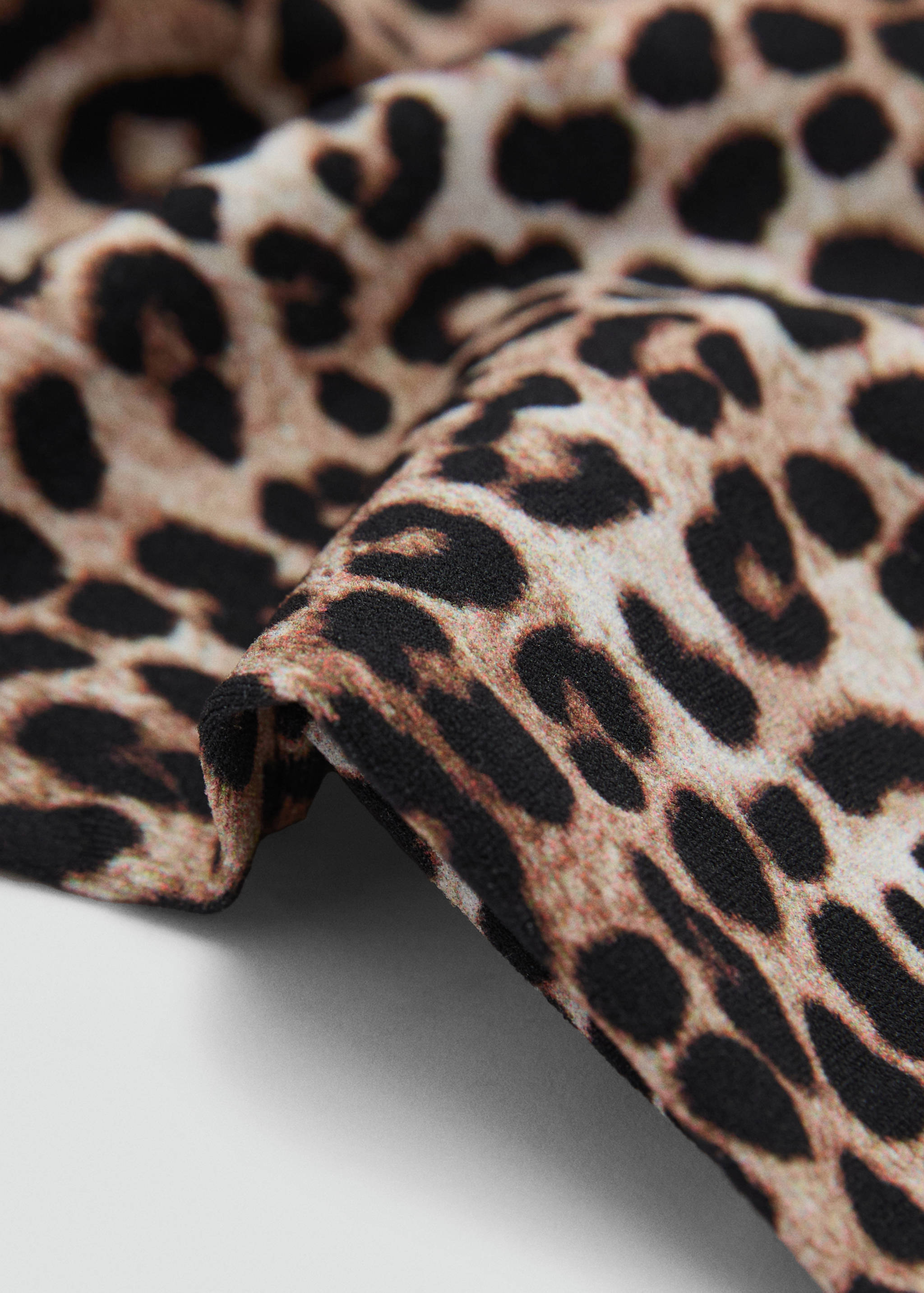Leopard-print tights - Medium plane