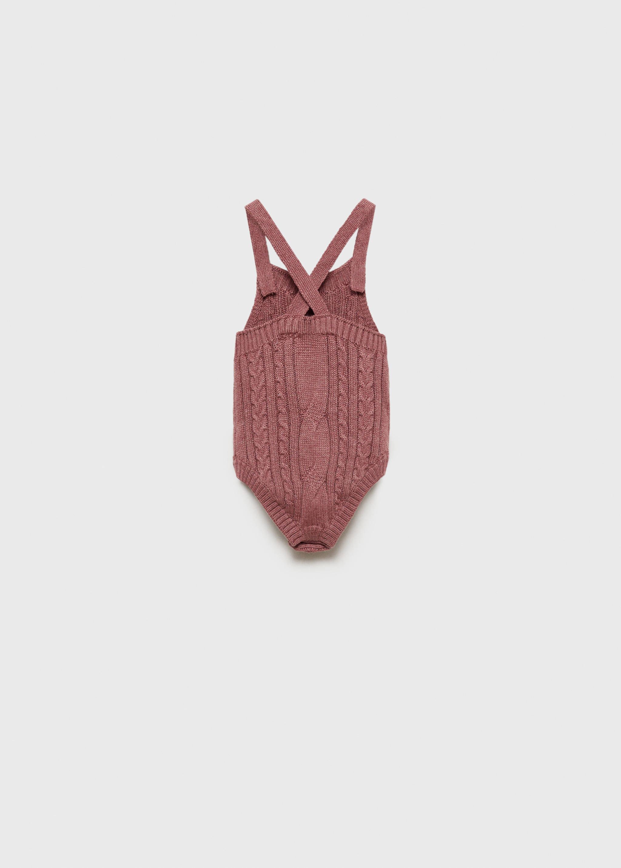 ثوب أطفال محبوك بأحبال - الجهة الخلفية للمنتج