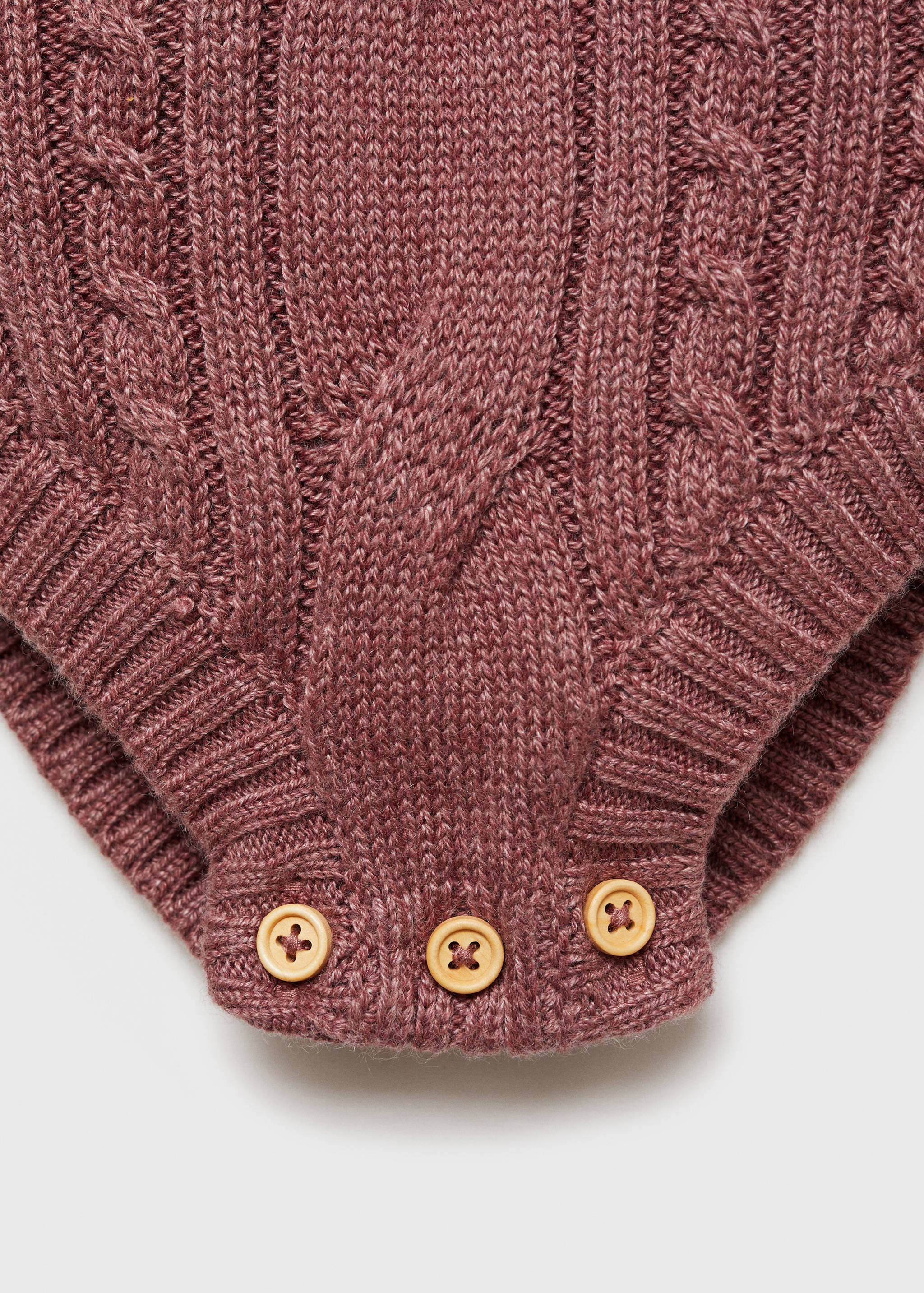 ثوب أطفال محبوك بأحبال - تفاصيل المنتج 0