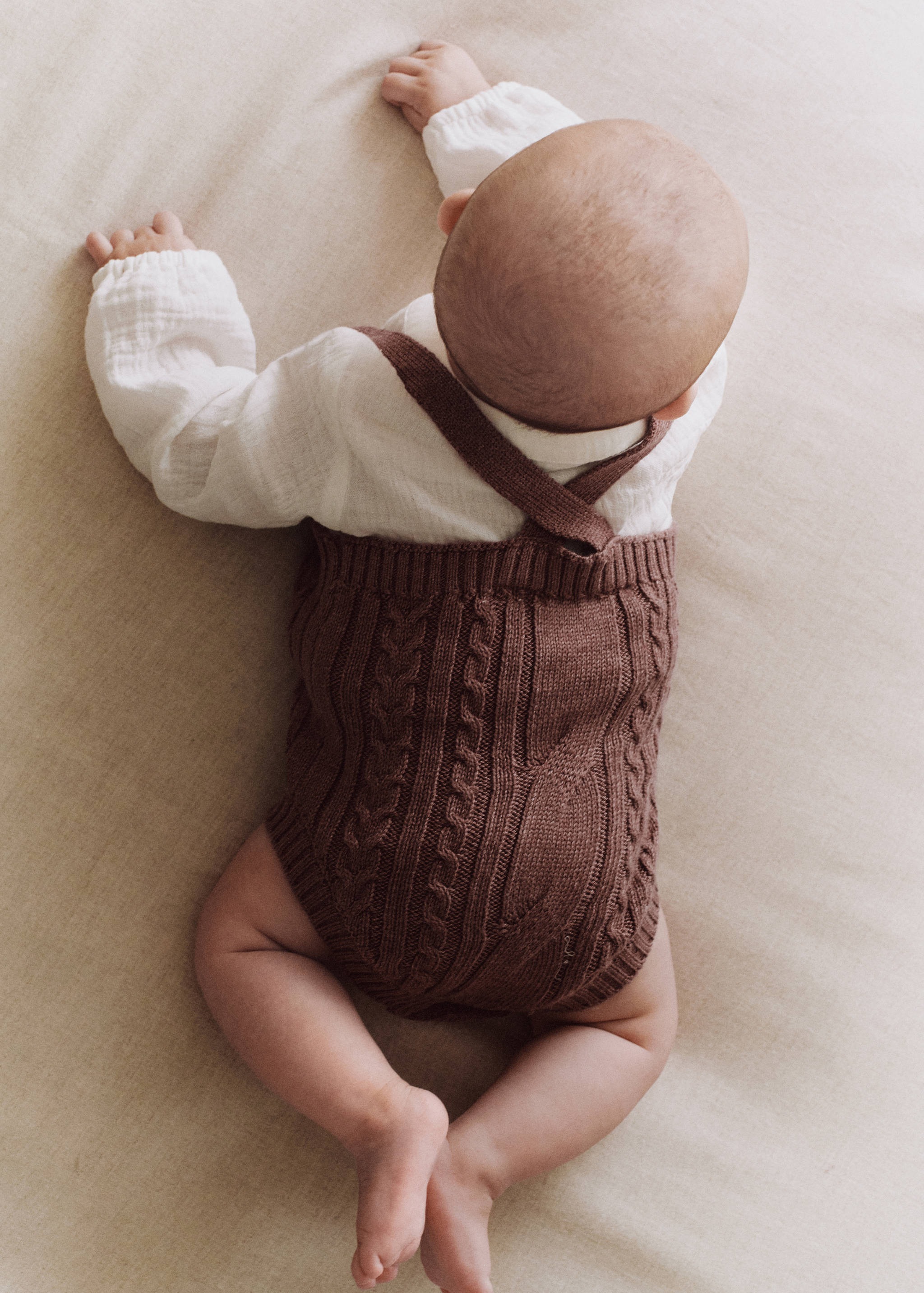 ثوب أطفال محبوك بأحبال - تفاصيل المنتج 5