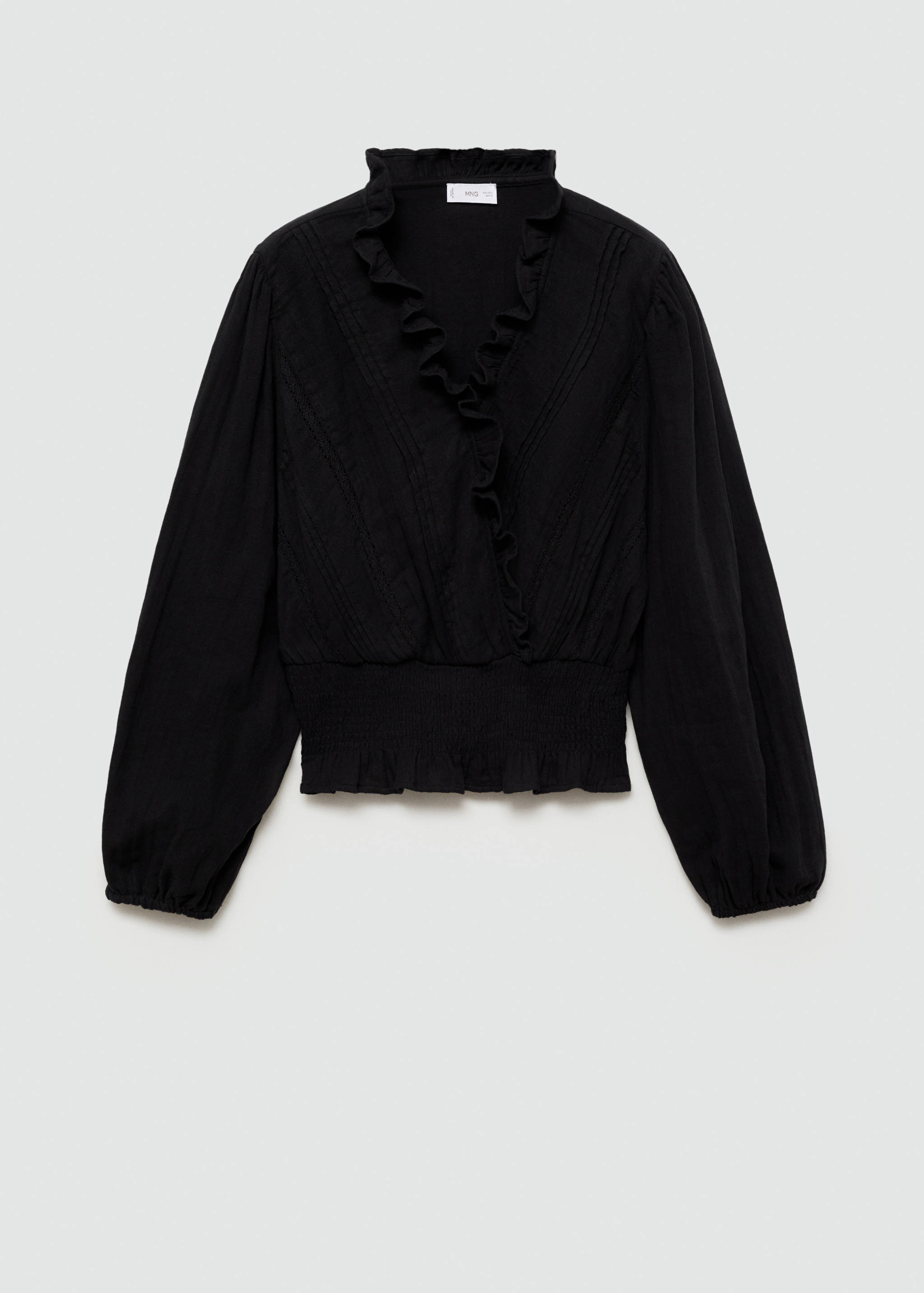 Blusa escote cruzado - Artículo sin modelo