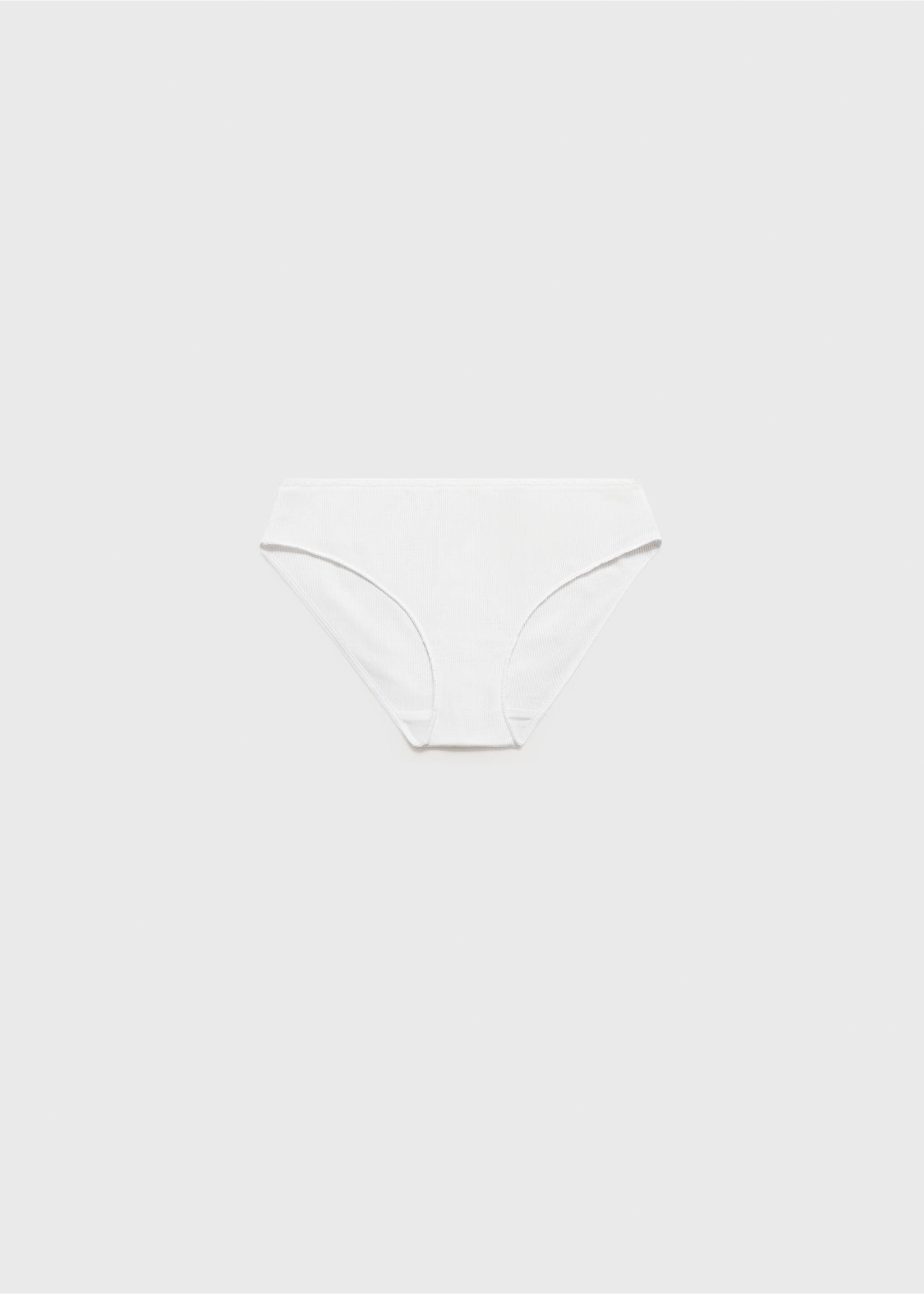2 pack essential panty - Reverse of the article, Off White. Ref: 77036005-00.