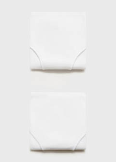 2 pack essential panty — Off White 1