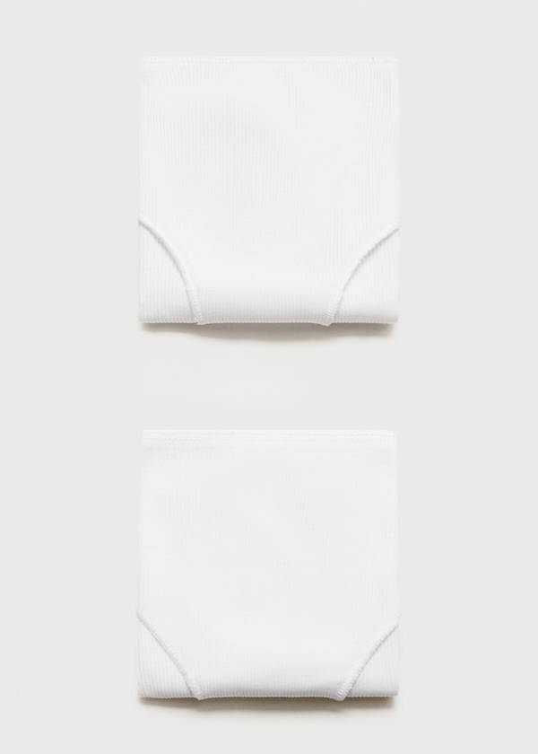 2 pack essential panty — Off White