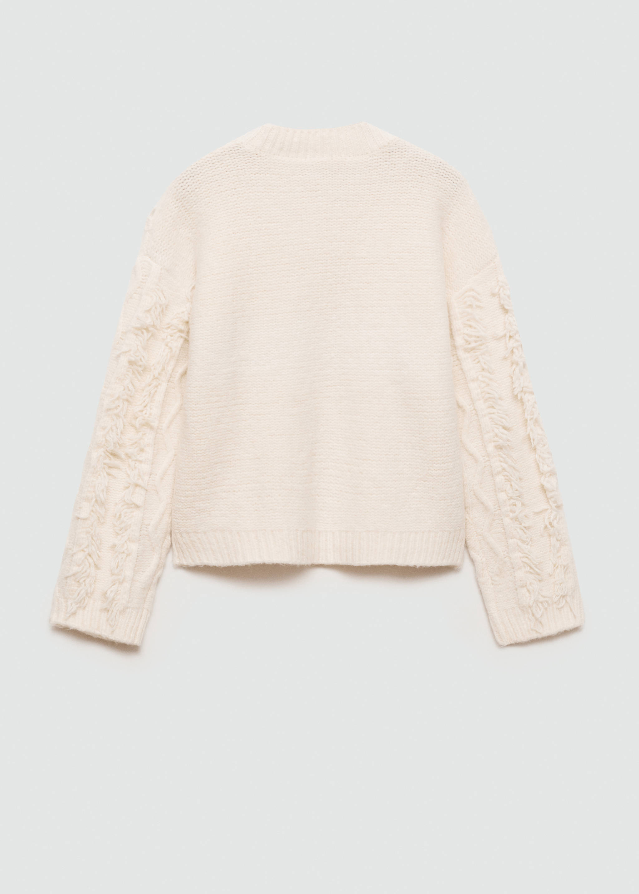 Pull-over maille franges - Verso de l’article