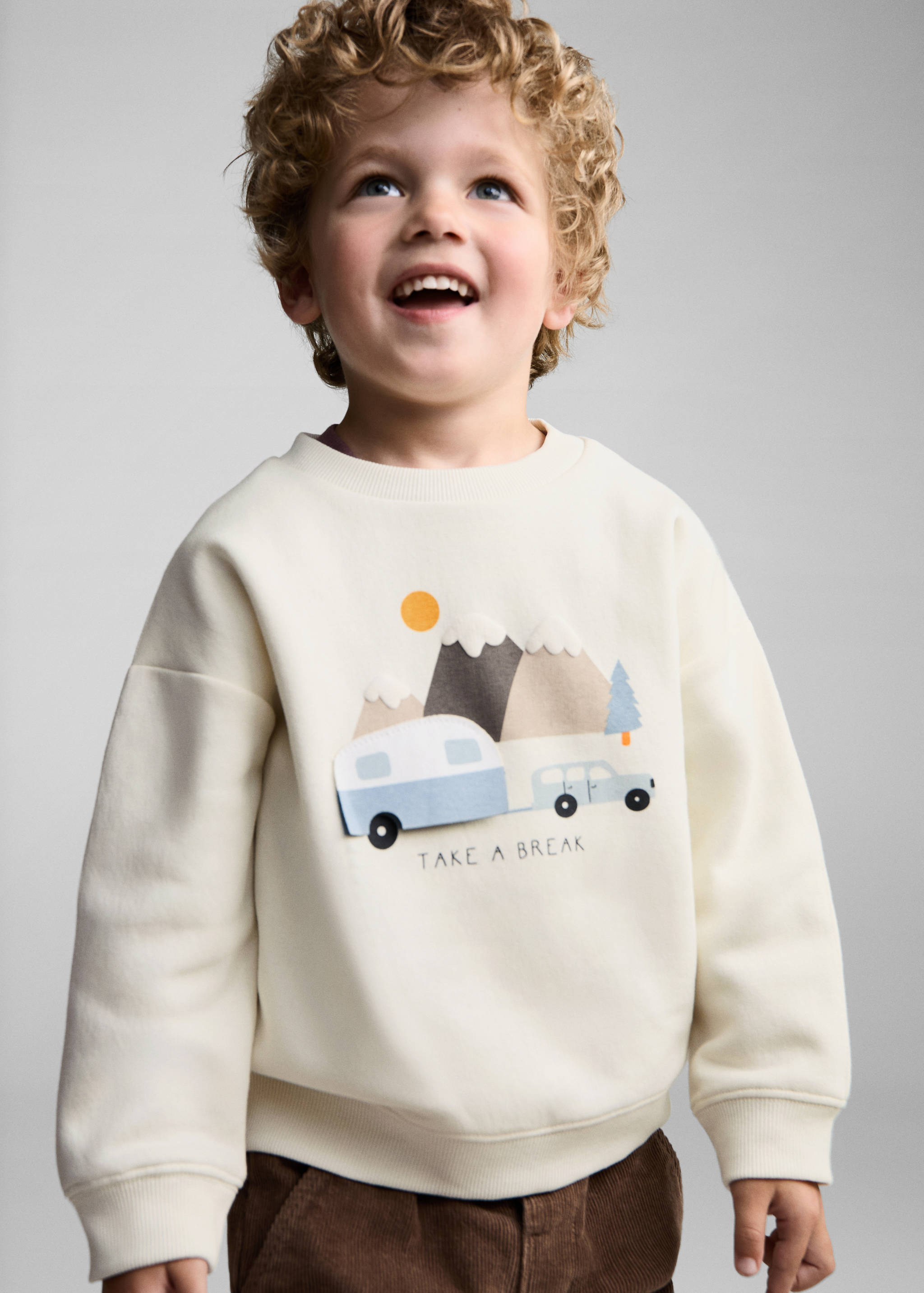 Animal-print sweatshirt - General plane