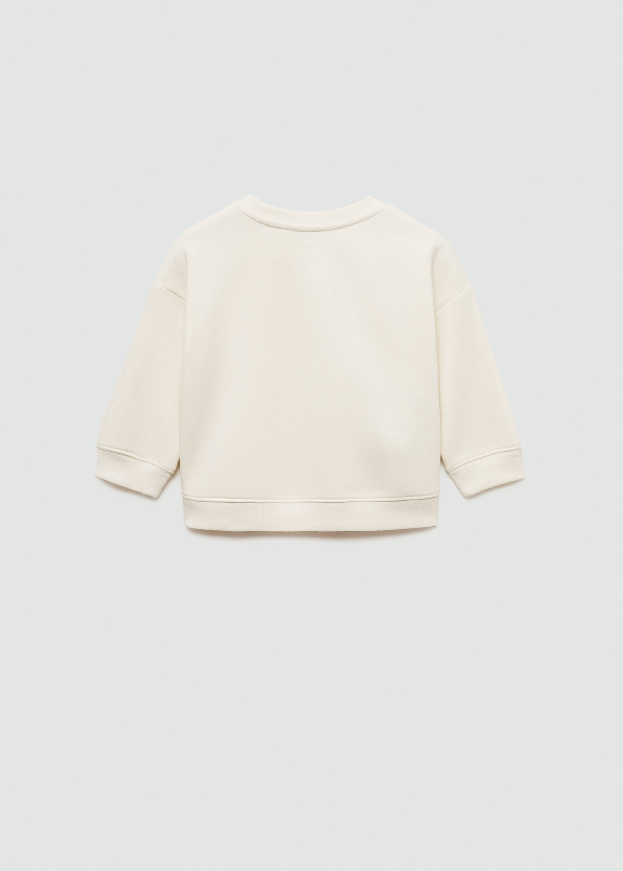 Animal-print sweatshirt - Reverse of the article