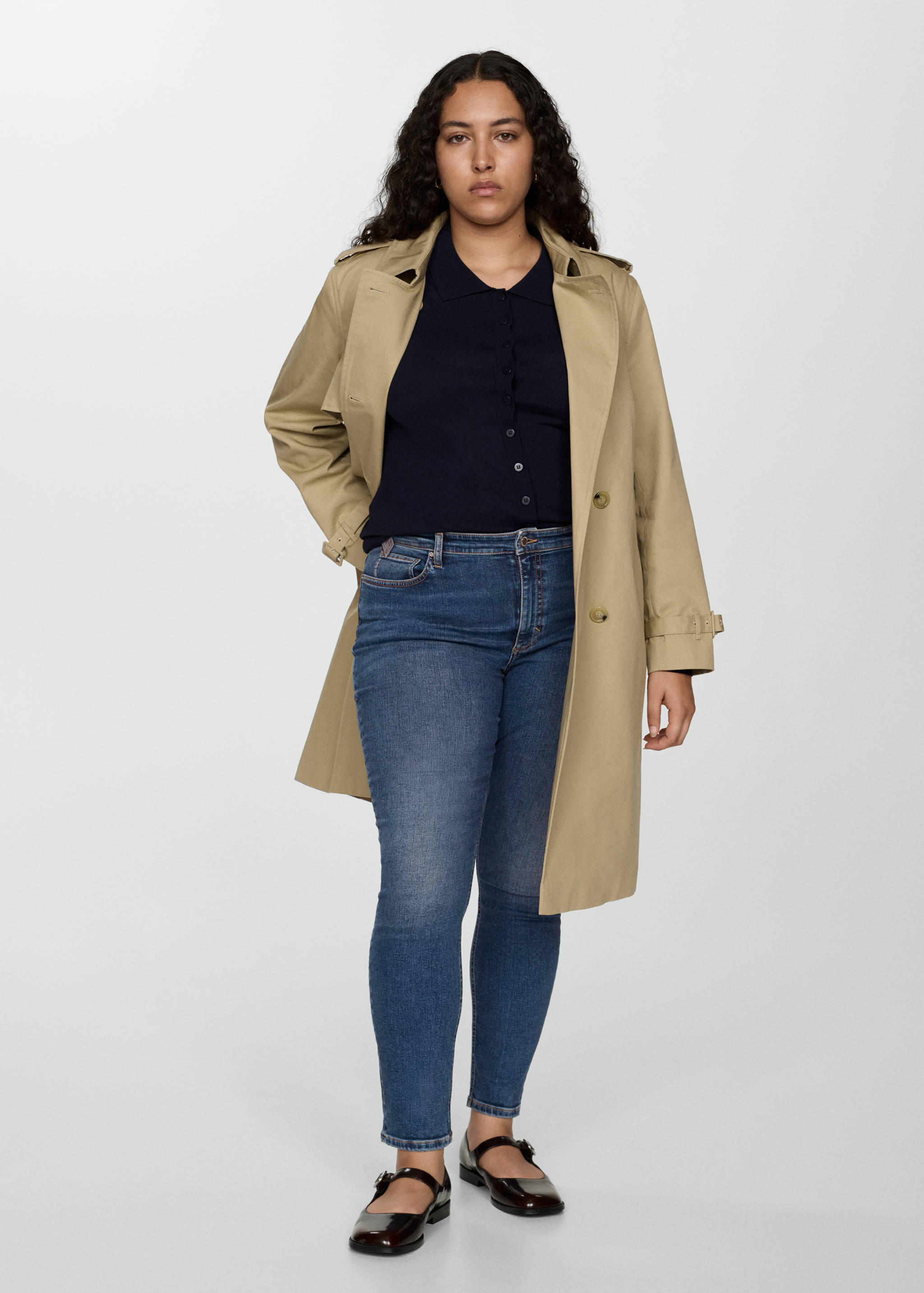 Jeans skinny tiro medio - Detalle del artículo 3