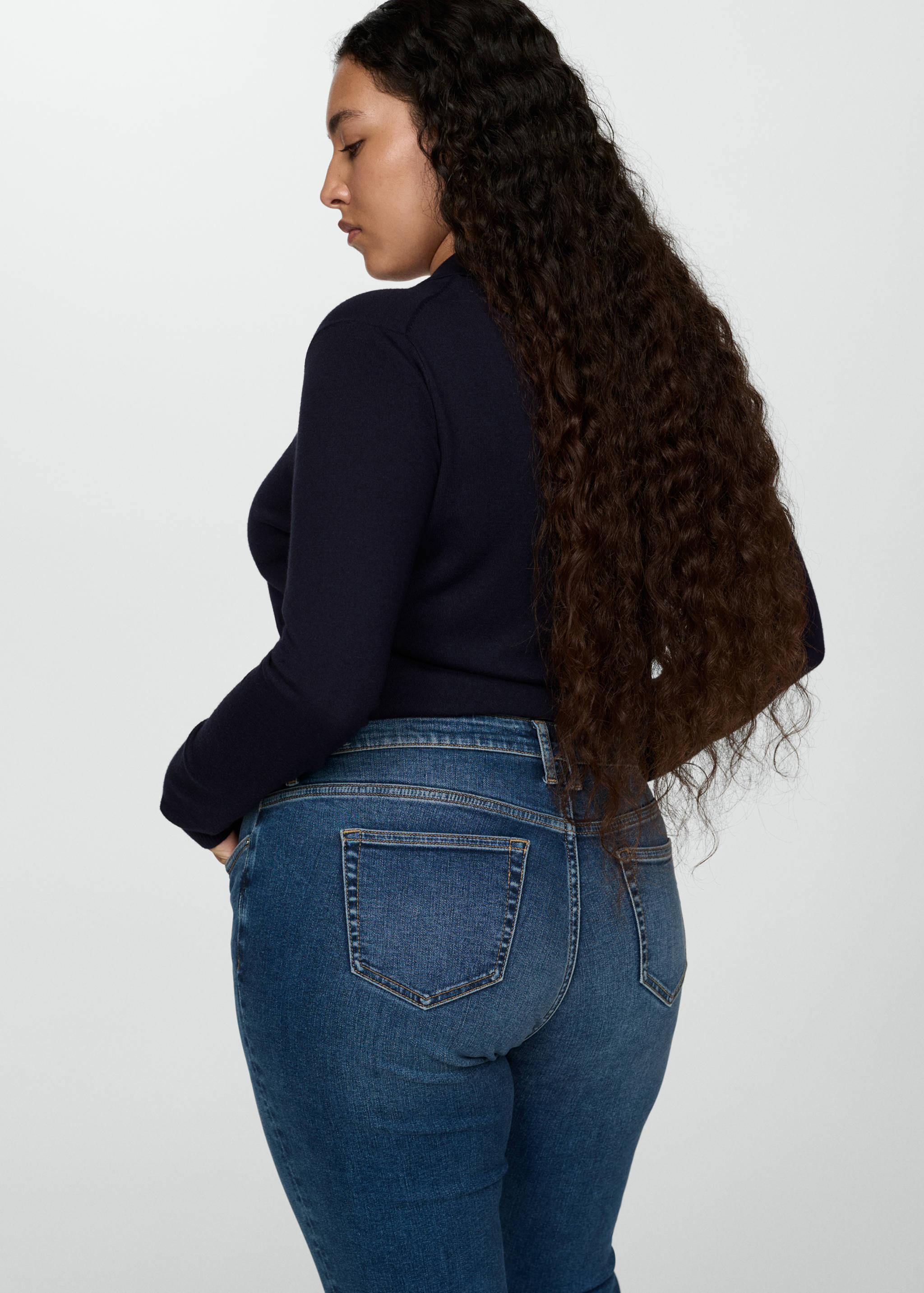 Jeans skinny tiro medio - Detalle del artículo 4